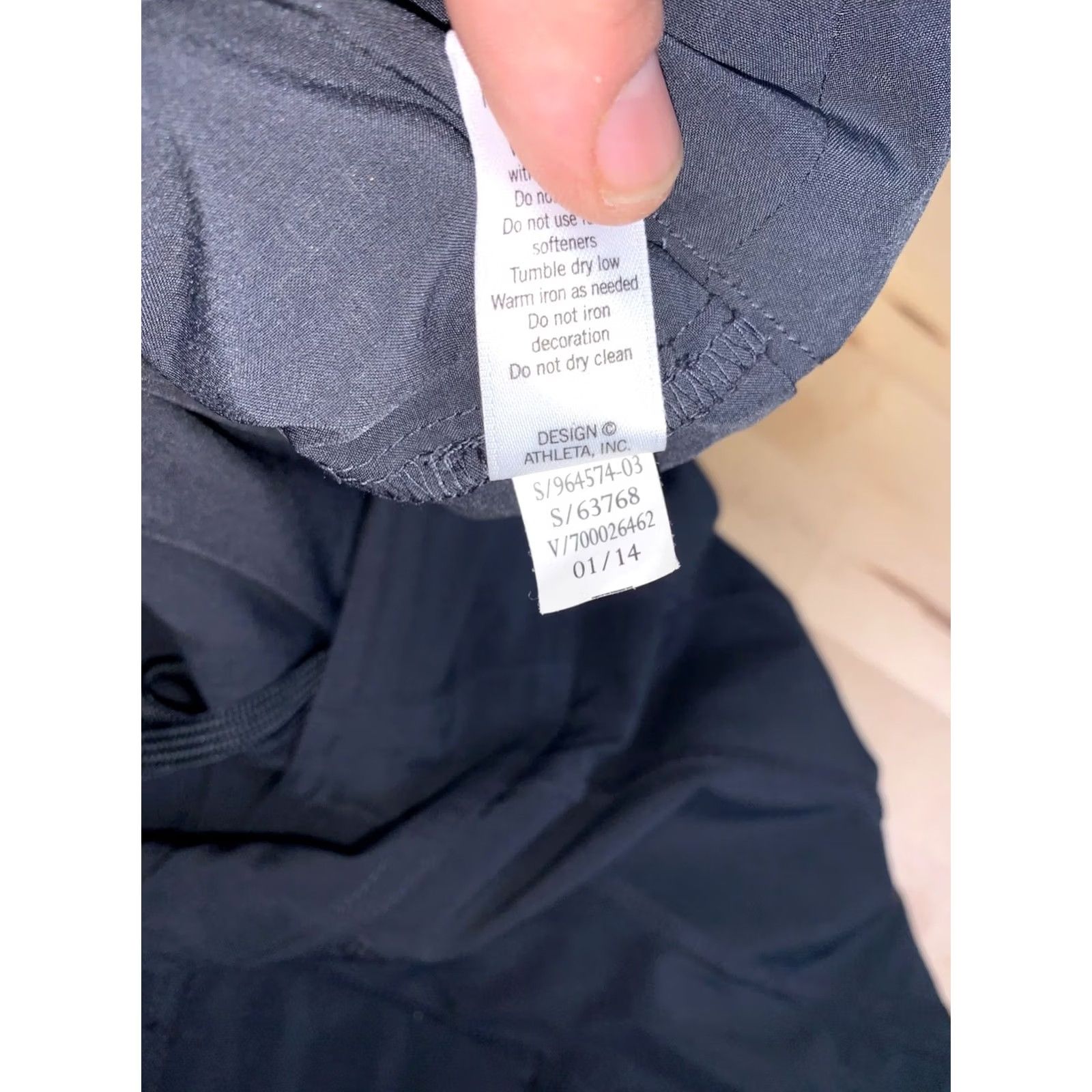 Athleta Athleta Skort Women 8 Gray Activewear Stretch Drawstring Skort Athletic Size ONE SIZE - 3 Thumbnail