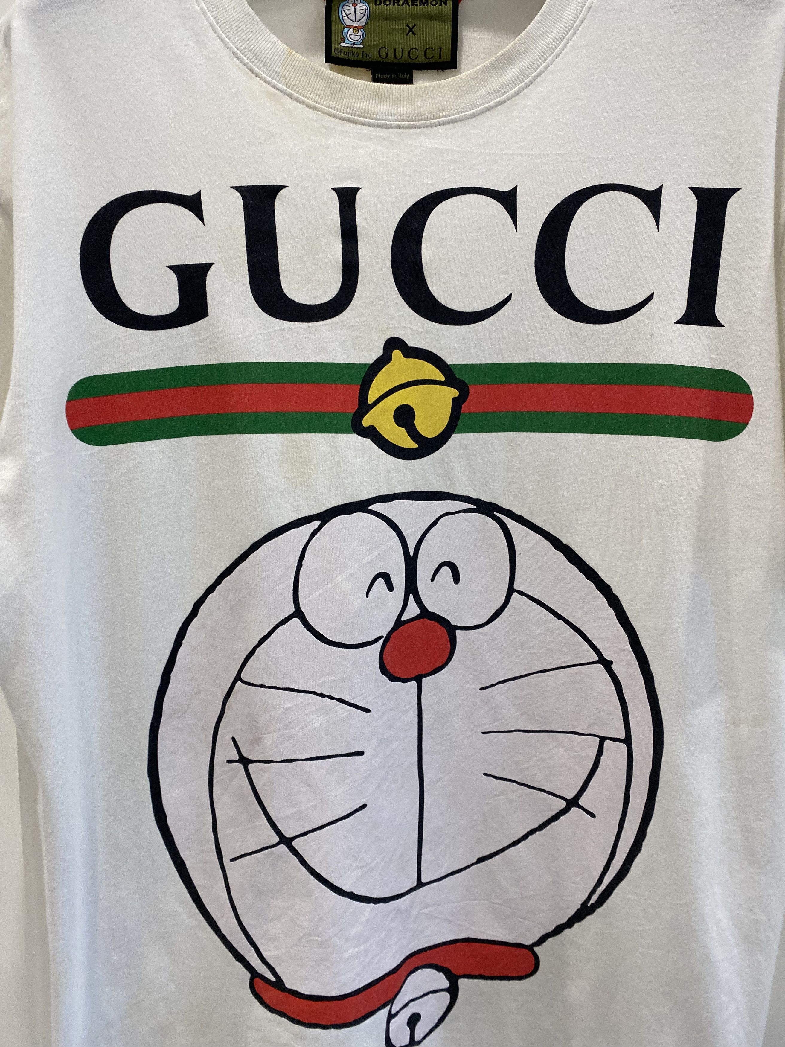 Gucci Gucci Doraemon Logo Print S Size US S / EU 44-46 / 1 - 8 Thumbnail