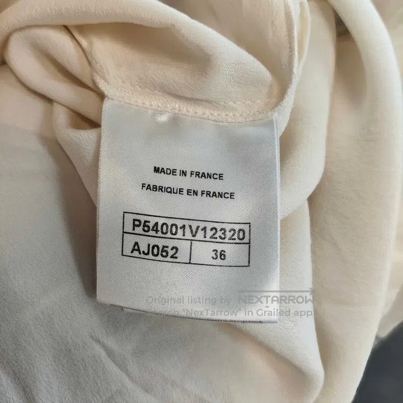 Chanel Chanel White Chinese Creped Vest Size XS / US 0-2 / IT 36-38 - 4 Thumbnail