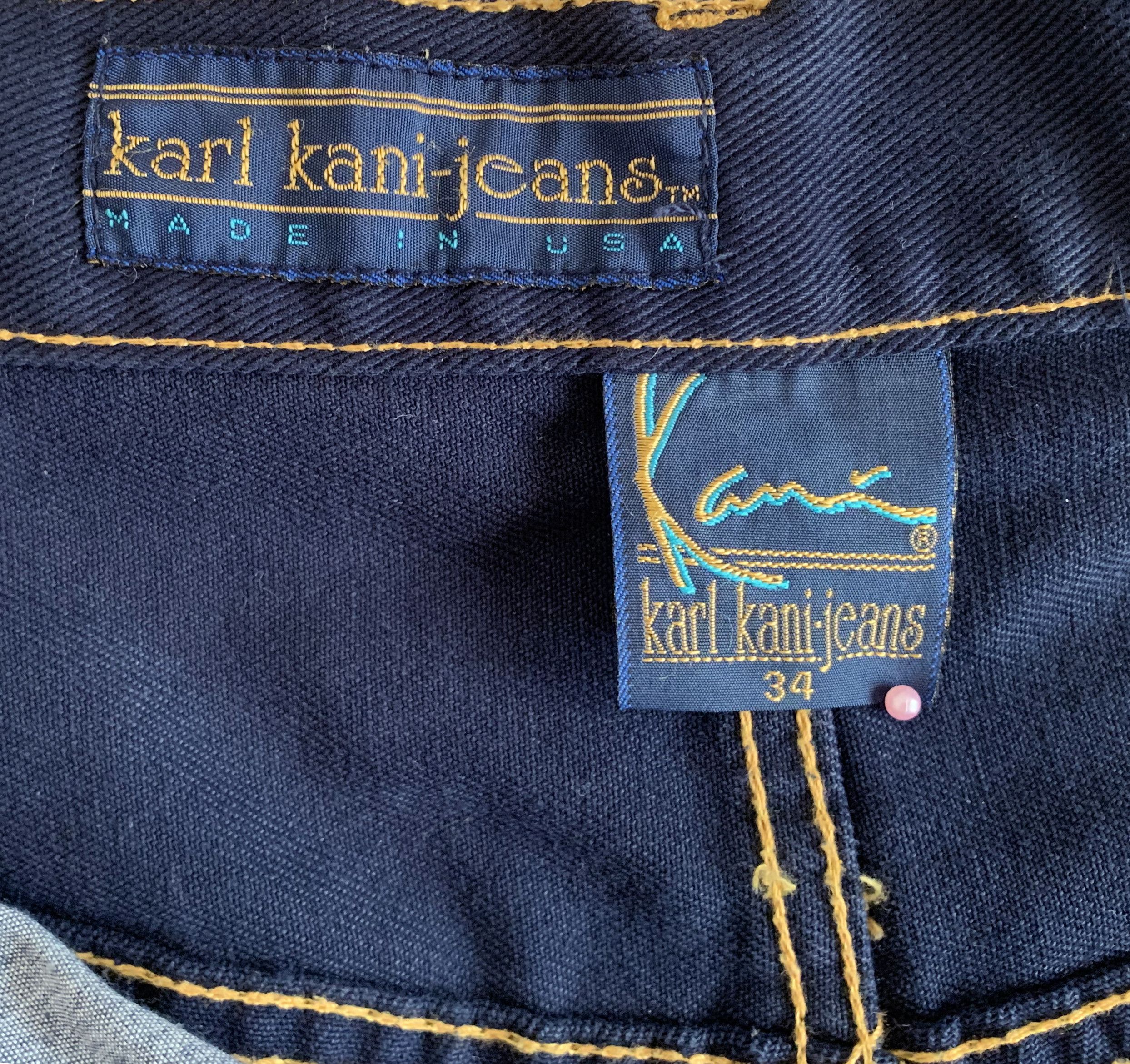 Karl Kani Vintage 90s KARL KANI Jeans Pants Denim 2pac Tupac Hip hop Size US 34 / EU 50 - 8 Thumbnail