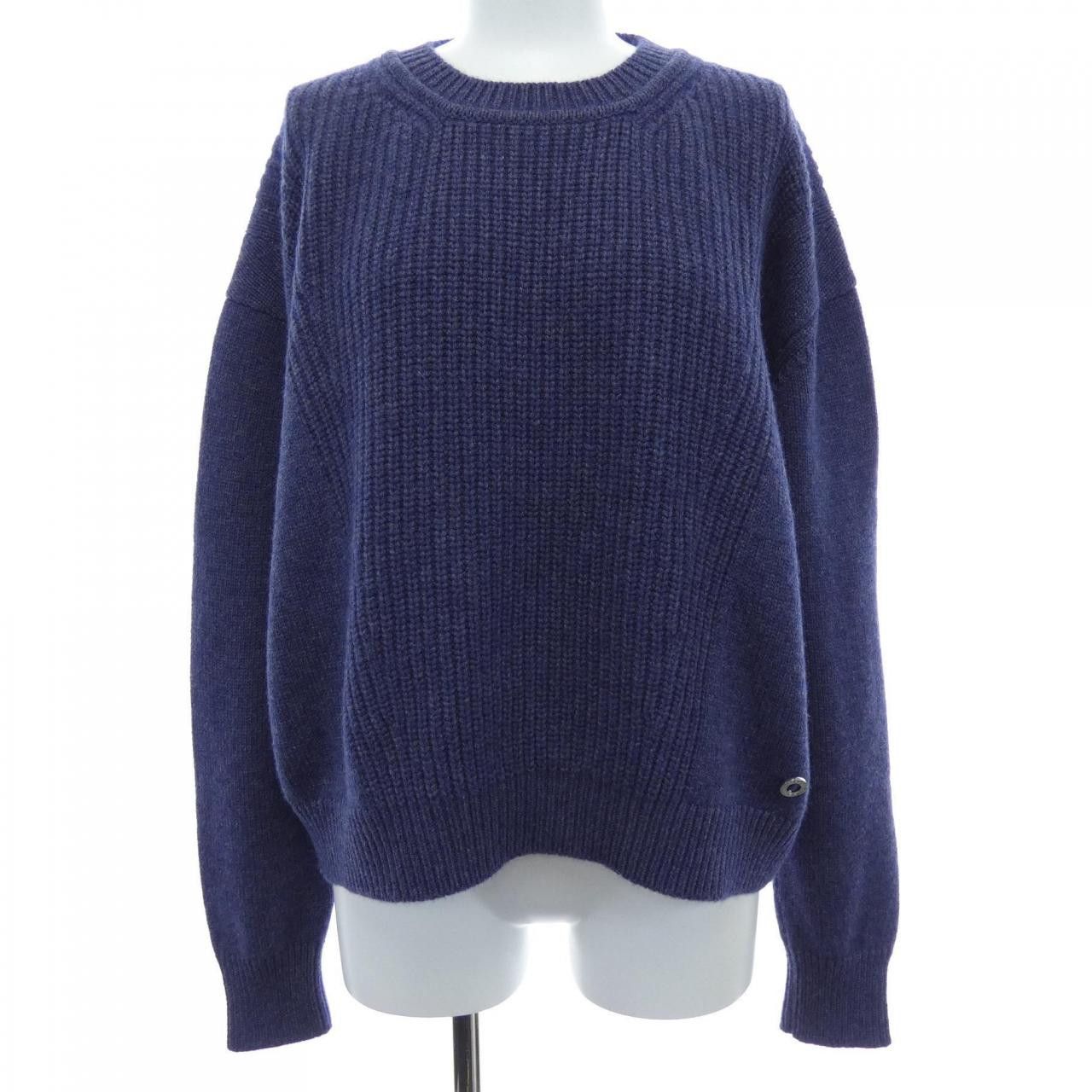 Hermes Hermes Hermes Canadian Button Cashmere Knitwear Textile Tops DUTY FREE for USA Size ONE SIZE - 1 Thumbnail