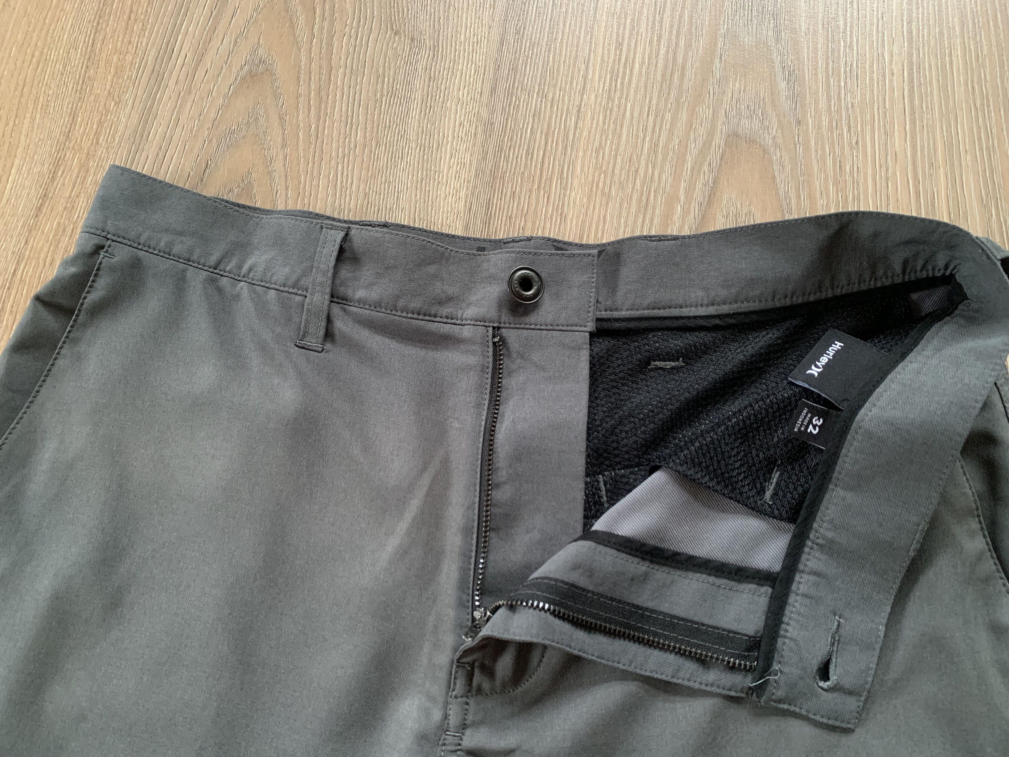 Hurley Hurley Performance Gray Chino Shorts Size US 32 / EU 48 - 5 Thumbnail