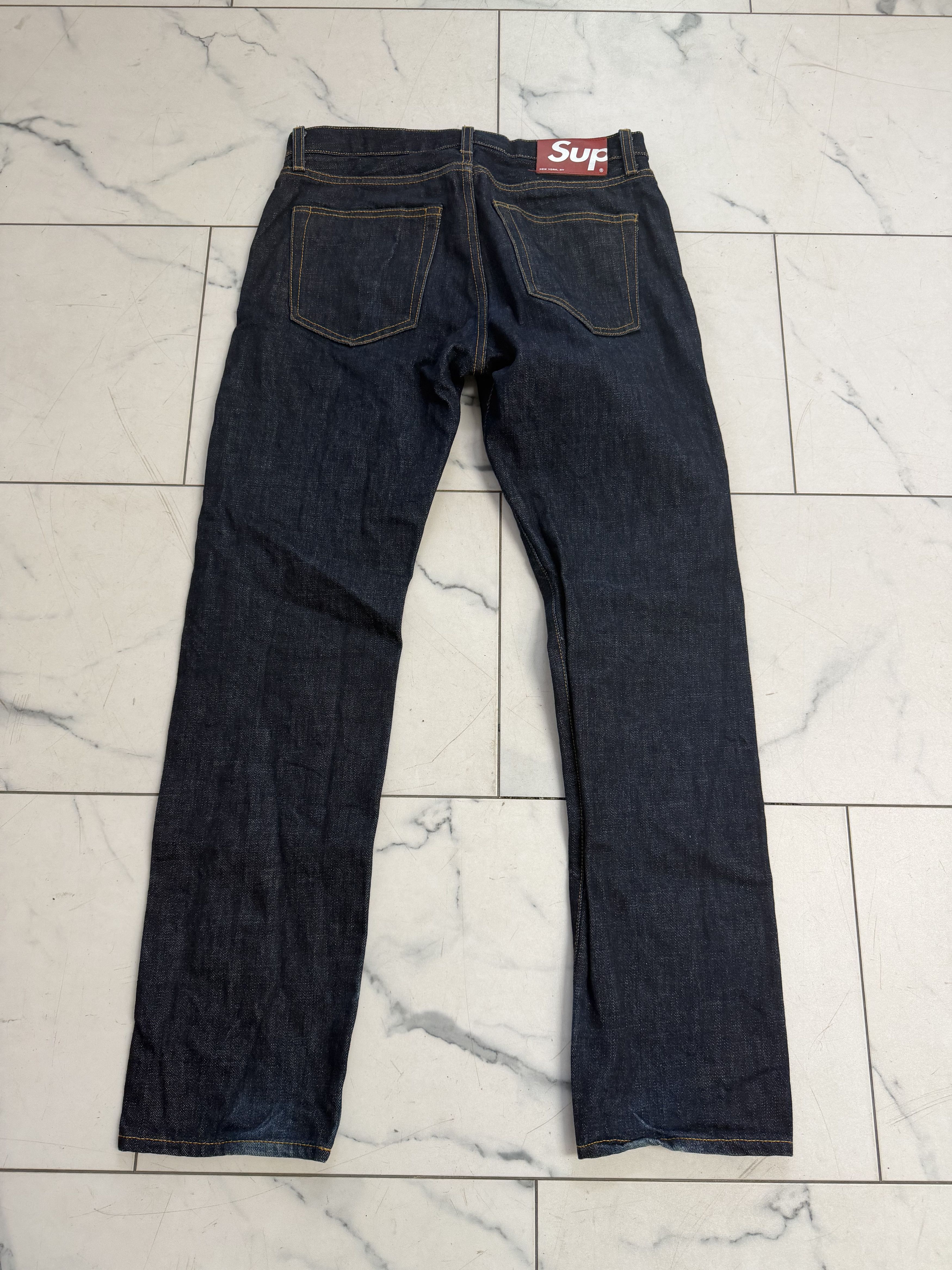Supreme Supreme Regular Jean in Dyed Rust, tie dye. | Grailed