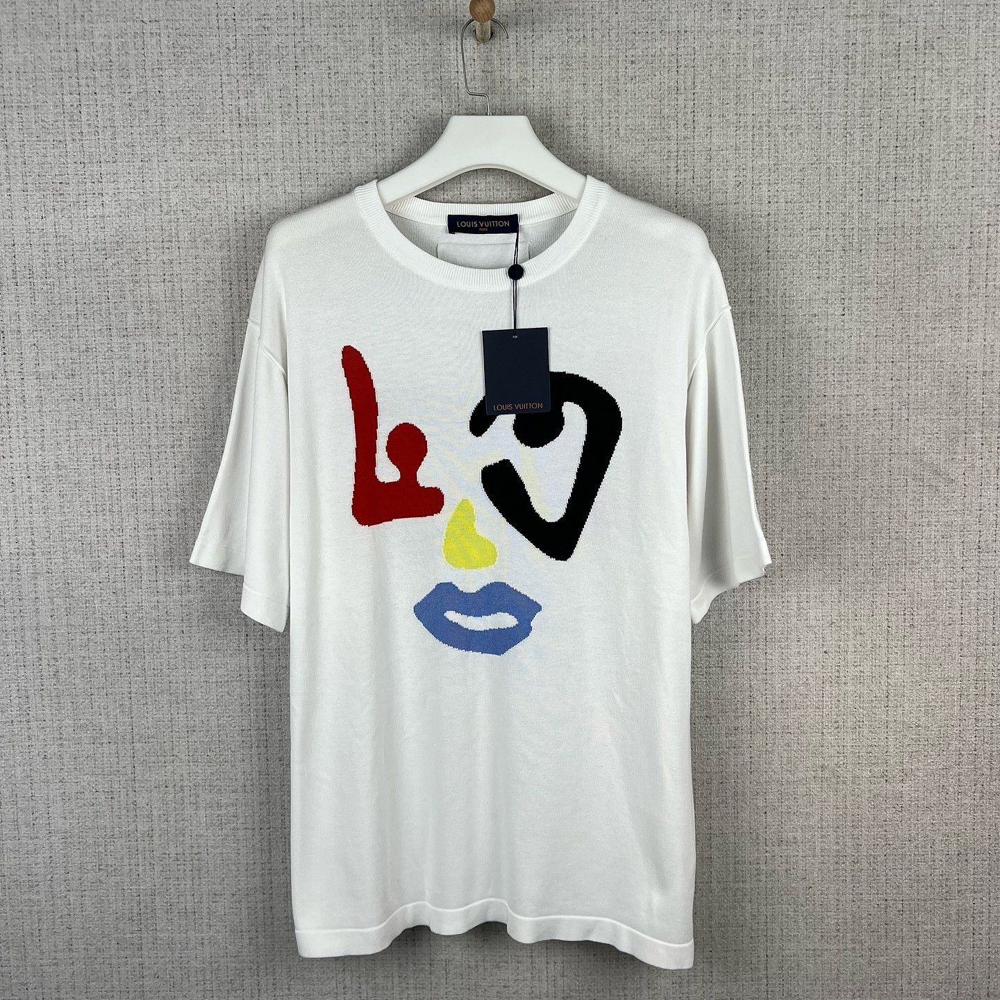 Louis Vuitton Louis Vuitton Geometric Knit Short Sleeve T-Shirt XXL Size US XXL / EU 58 / 5 - 1 Thumbnail