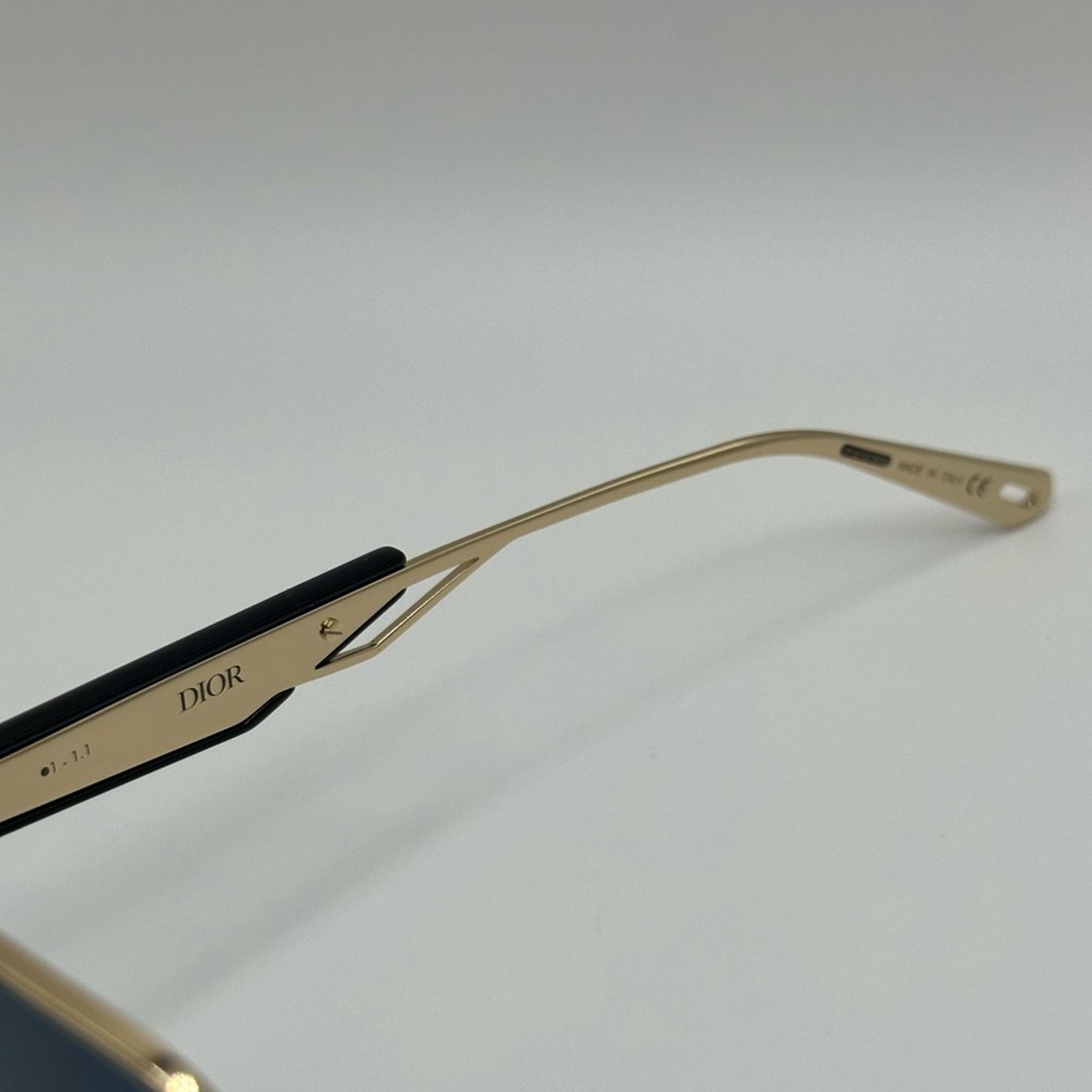 Dior NEW Dior Sunglasses Archidior S1U Shiny Gold Blue Women Size ONE SIZE - 2 Thumbnail