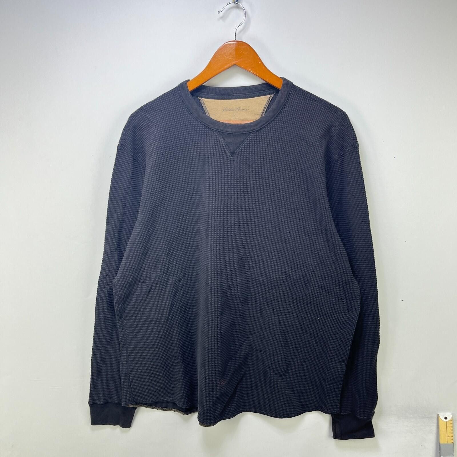 Eddie Bauer Vintage Sun Faded Blank Waffle Thermal Shirt Large Size US L / EU 52-54 / 3 - 1 Thumbnail