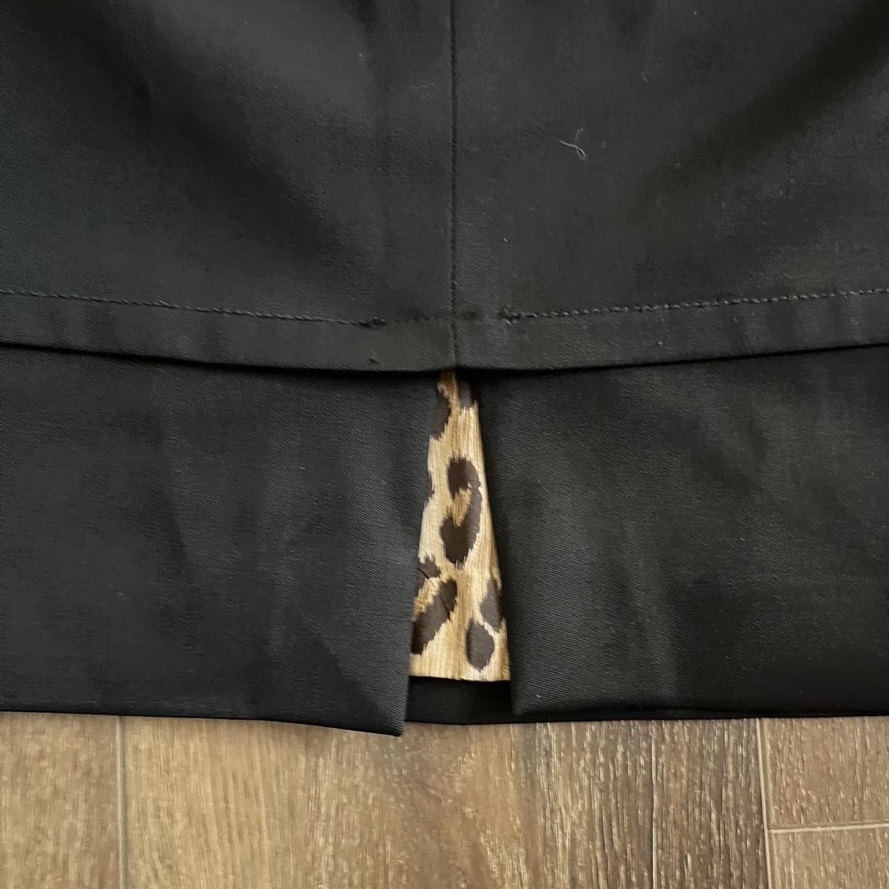 Dolce & Gabbana Vintage Dolce & Gabbana Black Wool Midi Skirt Size 26" / US 2 / IT 38 - 6 Thumbnail