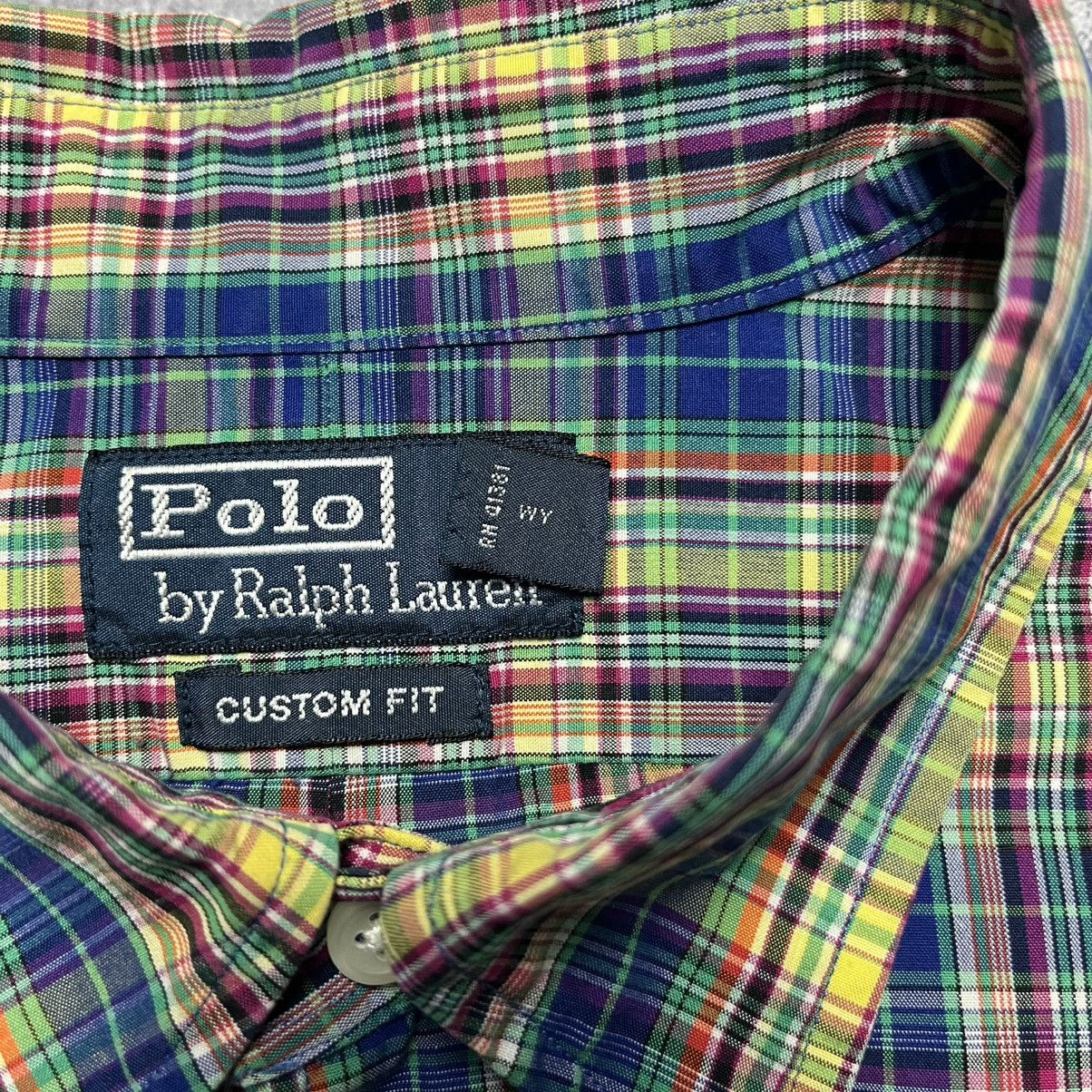Polo Ralph Lauren × Vintage Vintage Polo Ralph Lauren Checkered Shirt Luxury Casual Size US L / EU 52-54 / 3 - 5 Thumbnail