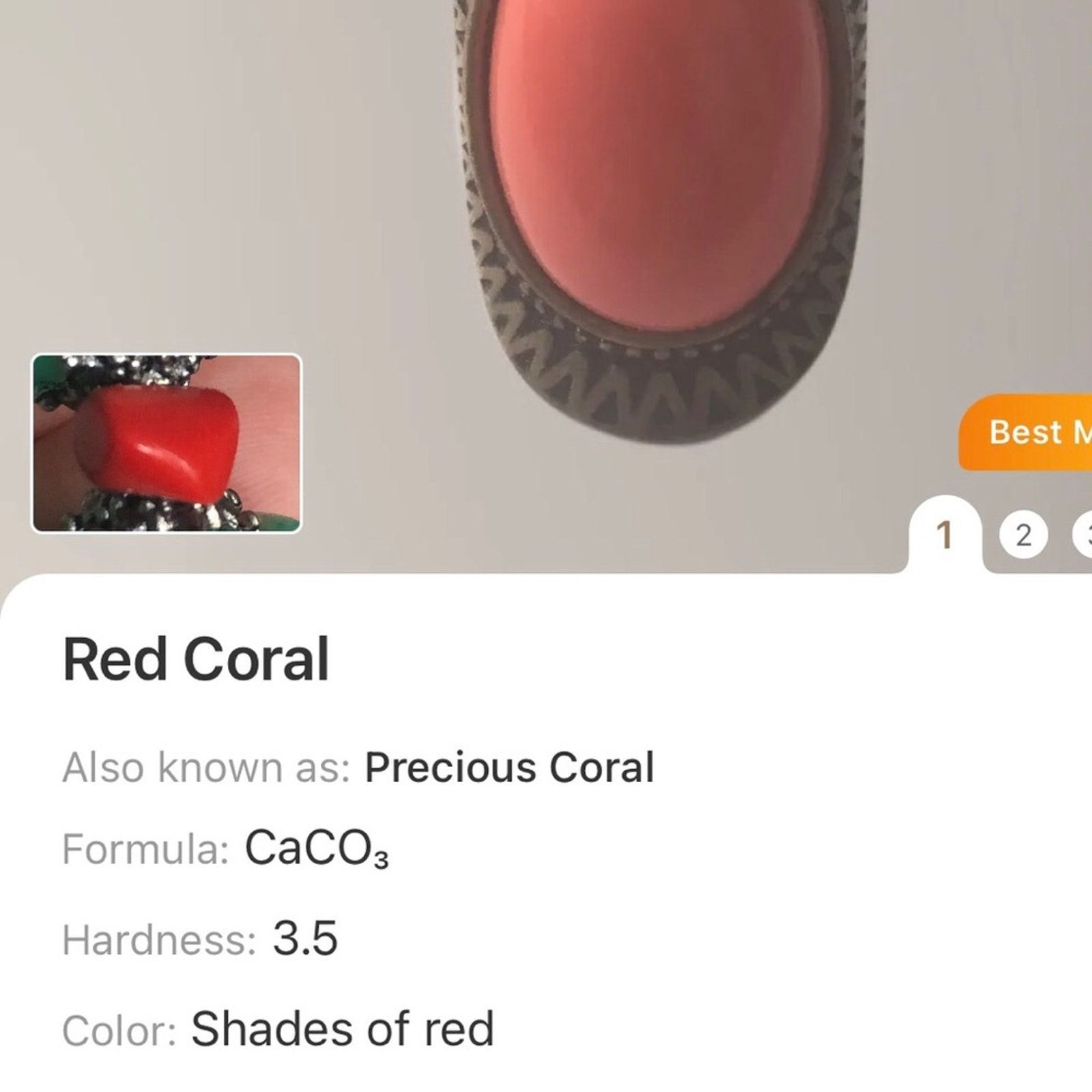 Handmade Hand crafted southwest style green chalcedony coral necklac Size ONE SIZE - 13 Thumbnail