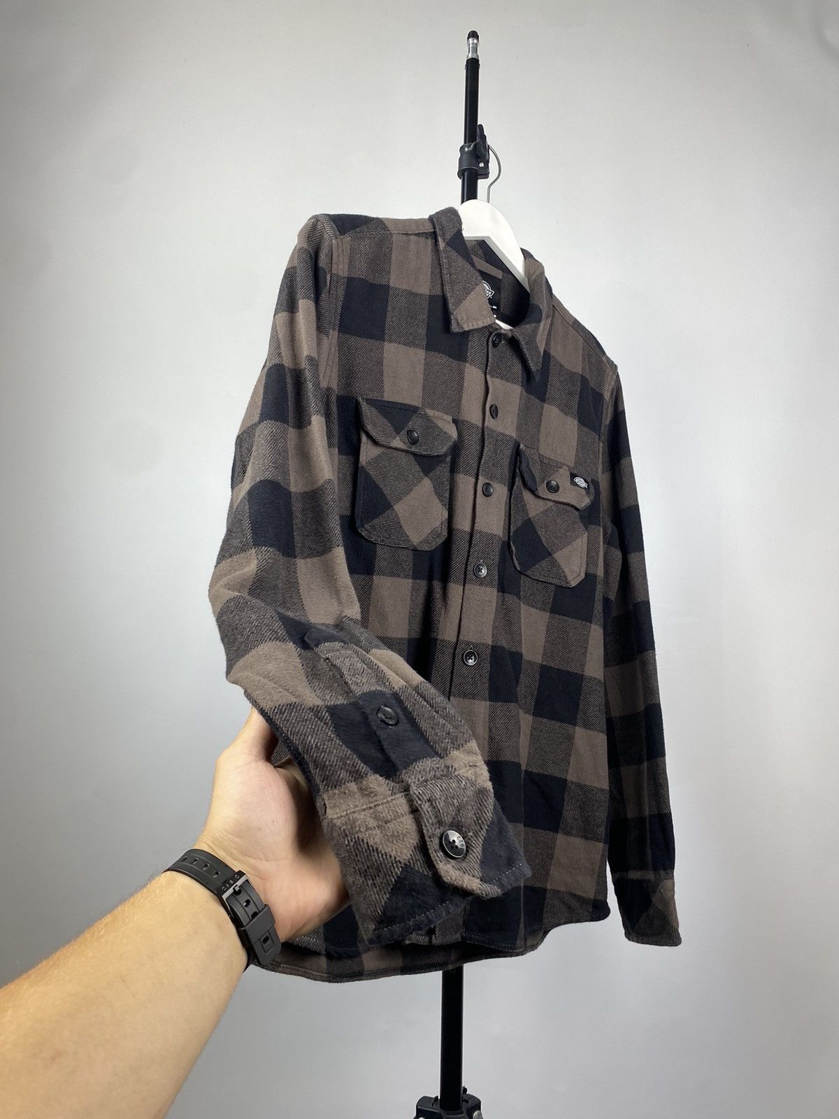 Dickies × Flannel DICKIES Flannel Plaid 2 Pockets Heavy Shirt Size US M / EU 48-50 / 2 - 2 Thumbnail