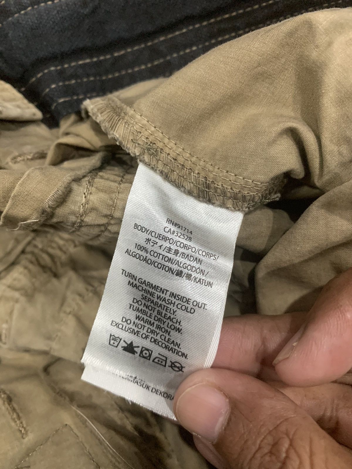 Armani Exchange × If Six Was Nine Armani Exchange Cargo Pants Size US 31 - 15 Thumbnail