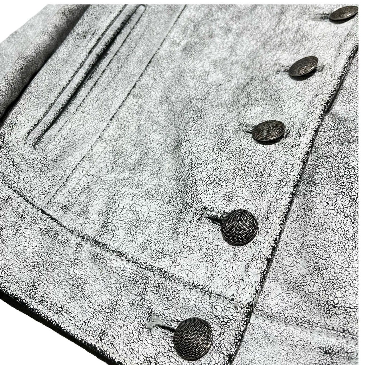 Ann Demeulemeester ANN DEMEULEMEESTER 2002SS LEATHER JACKET Size US XS / EU 42 / 0 - 3 Thumbnail