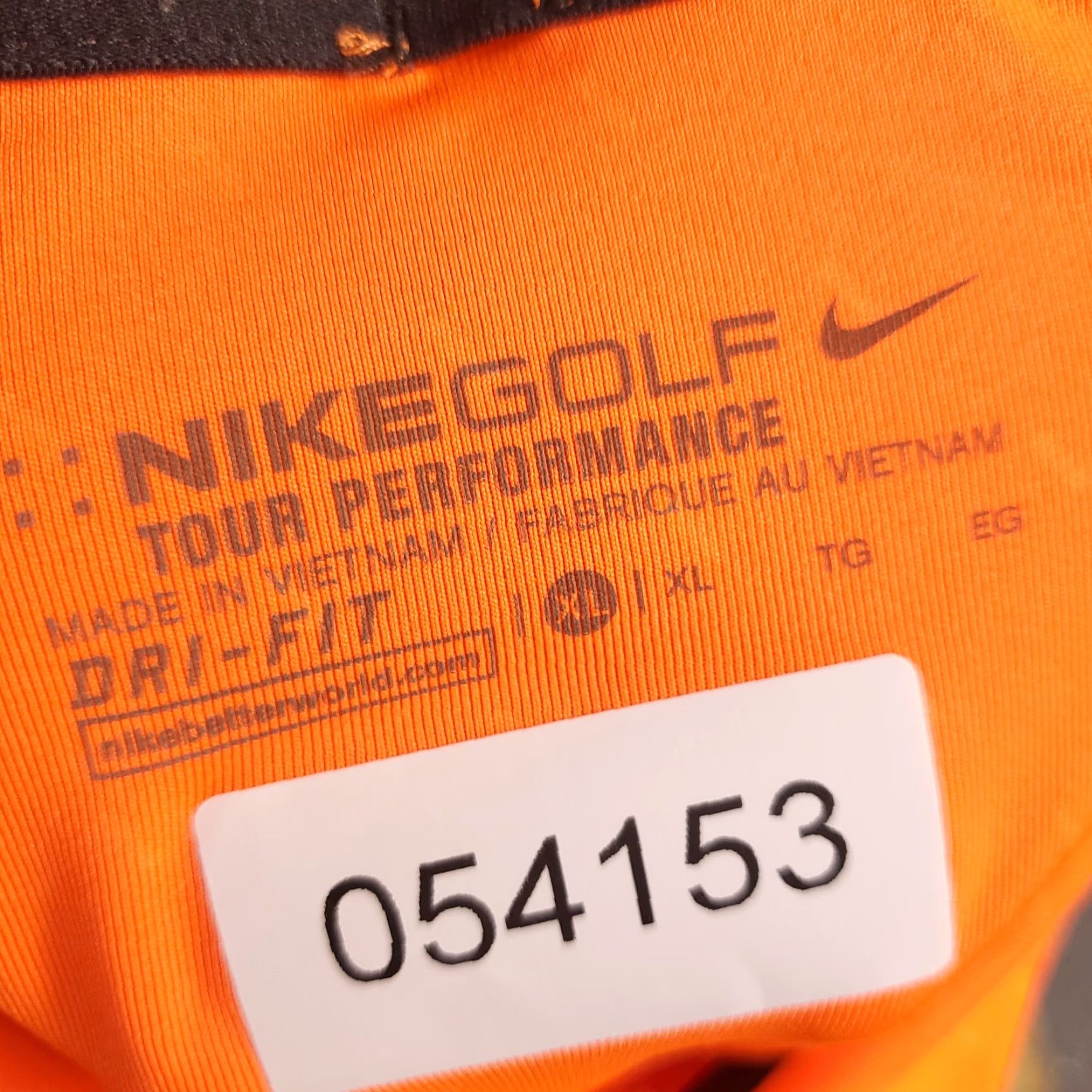 Nike Nike Polo Shirt Mens XL Orange Swoosh Golf Casual Short Sleeve Size US XL / EU 56 / 4 - 7 Thumbnail