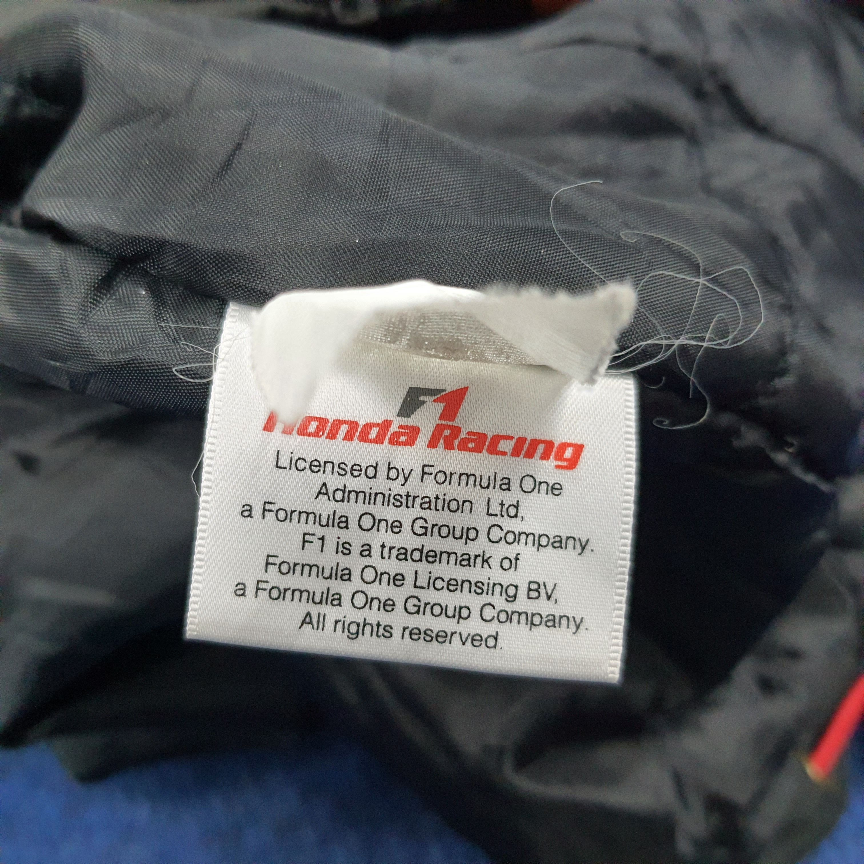 Honda × Japanese Brand Vintage HONDA Racing F1 Official Merch Motorsports Jacket Size US XL / EU 56 / 4 - 9 Thumbnail