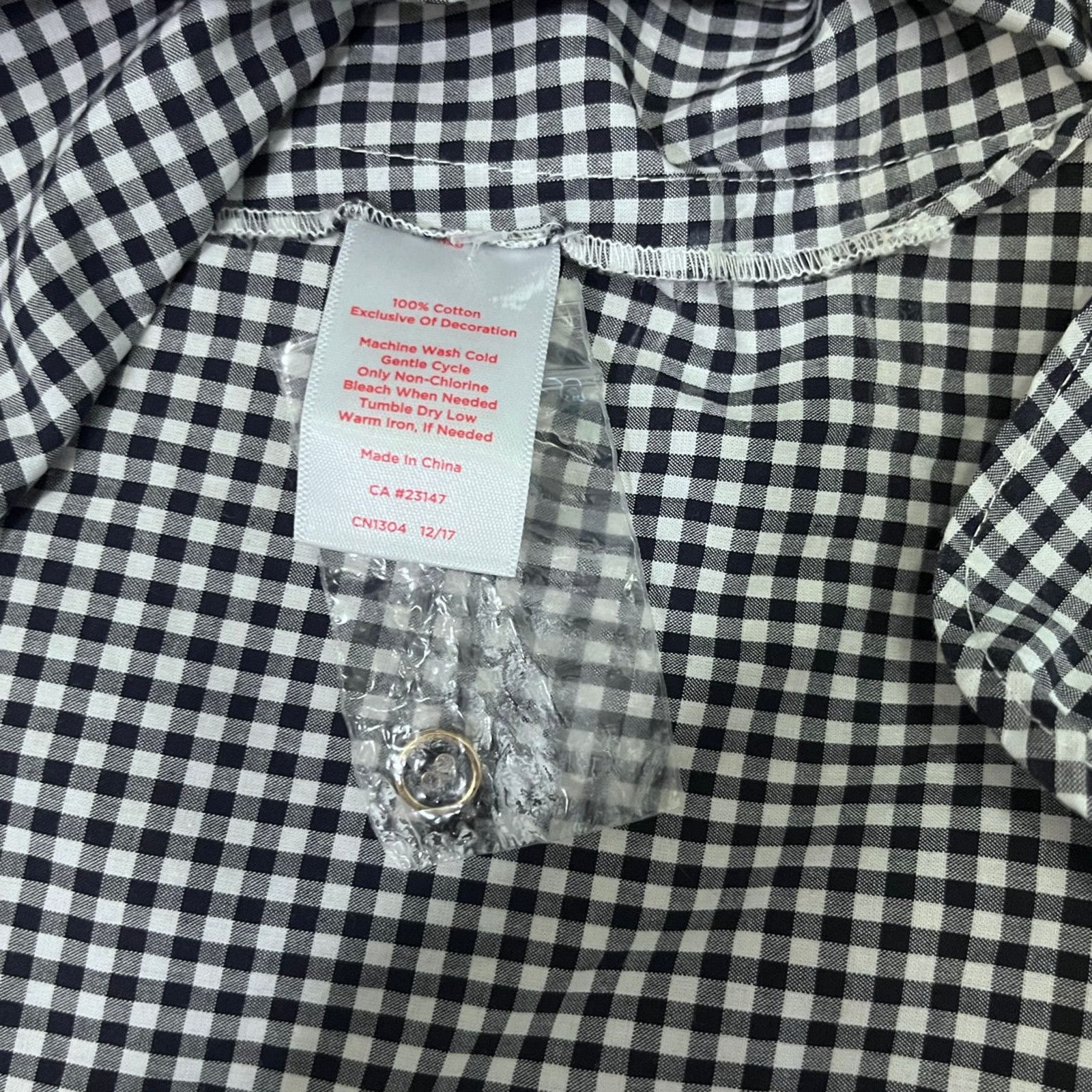 Talbots Gingham Plaid Talbots x Oprah Long Sleeve Blouse M Size M / US 6-8 / IT 42-44 - 8 Thumbnail