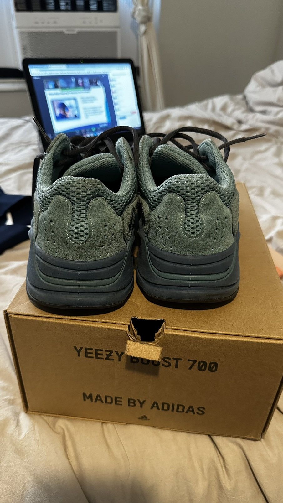 Adidas Yeezy boost 700 faded azure Size US 9 / EU 42 - 8 Thumbnail