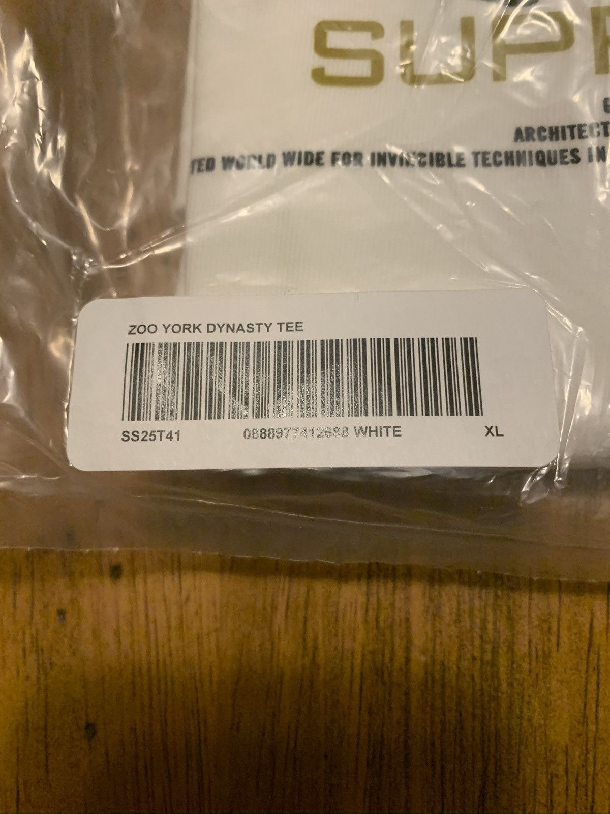 Supreme Supreme Zoo York Dynasty Tee Size US XL / EU 56 / 4 - 4 Thumbnail