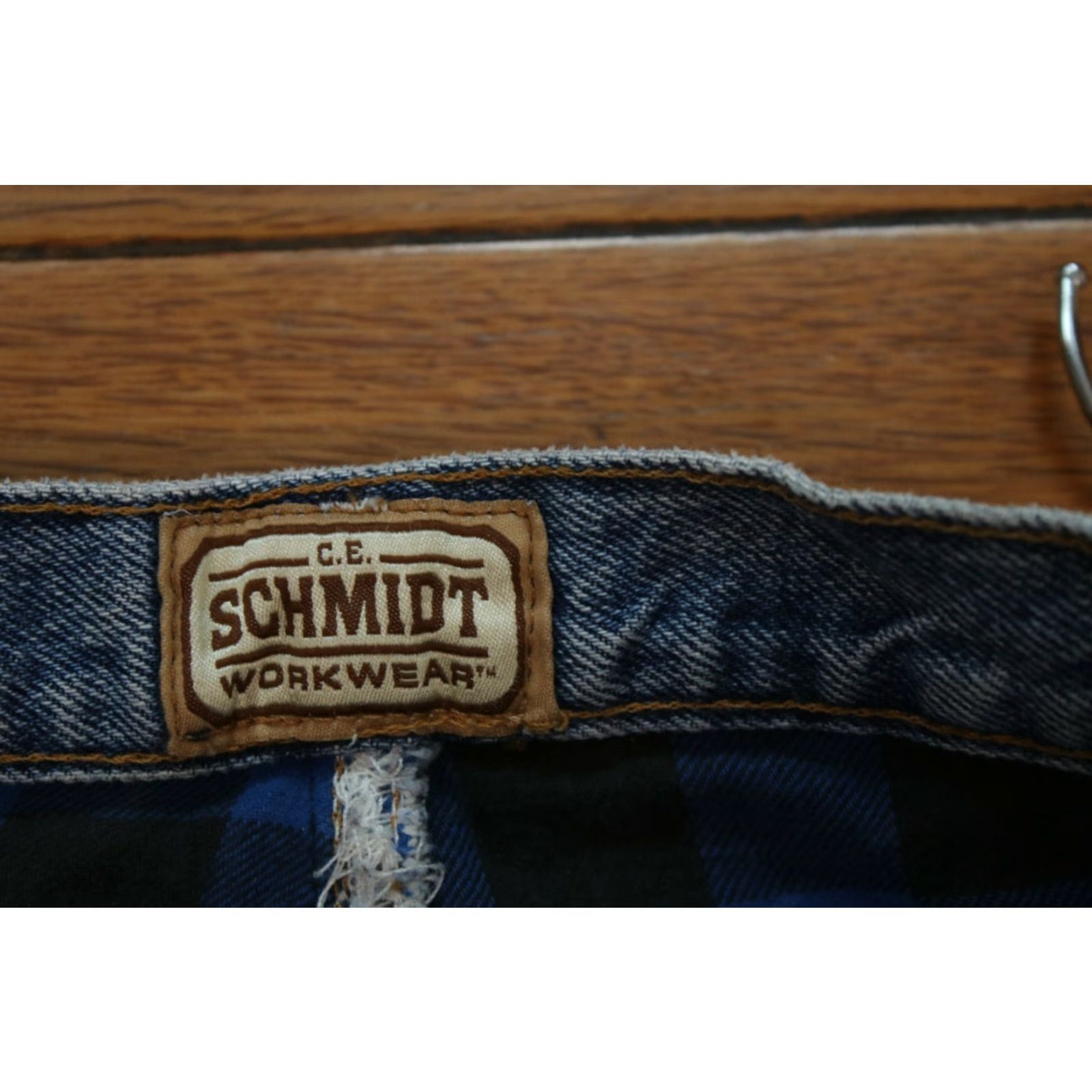 Vintage CE Schmidt Workwear Jeans Mens Regular High Rise Blue Denim Size 36x34 Size US 36 / EU 52 - 6 Thumbnail