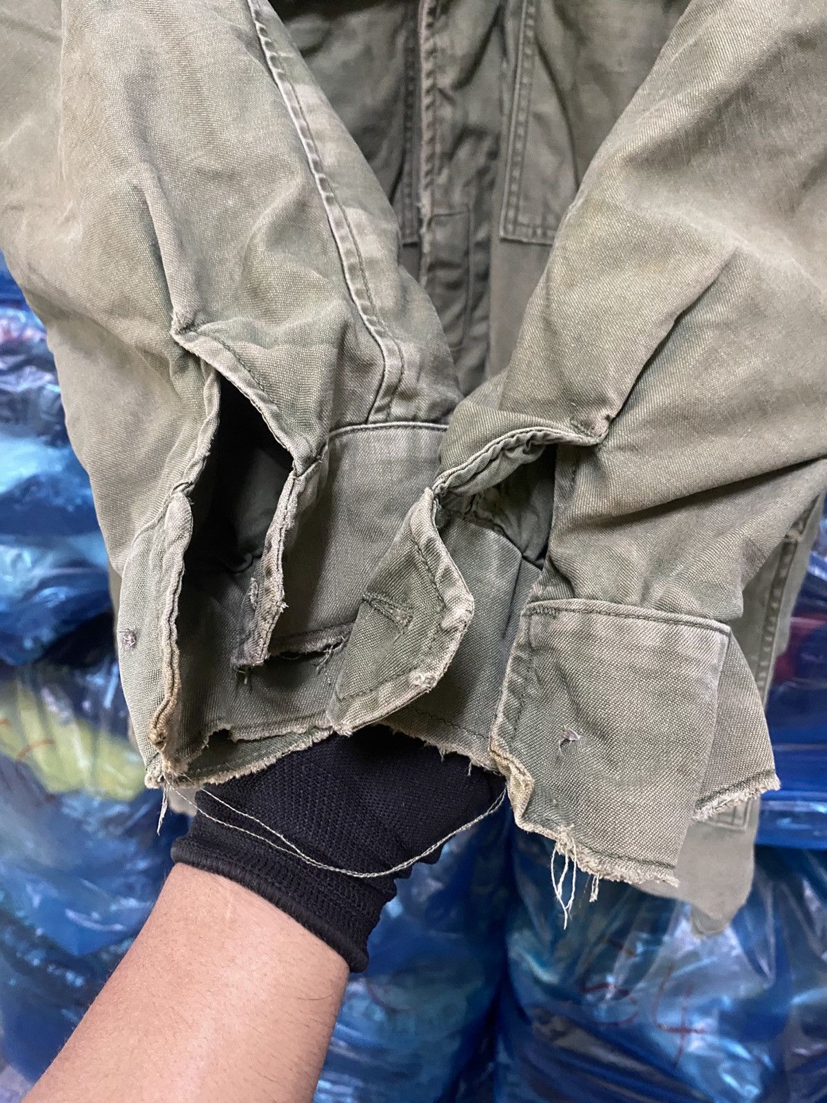 Other Vintage 60s John Ownbey M-51 Field Jacket OG-107 Army Green Size US XS / EU 42 / 0 - 7 Thumbnail