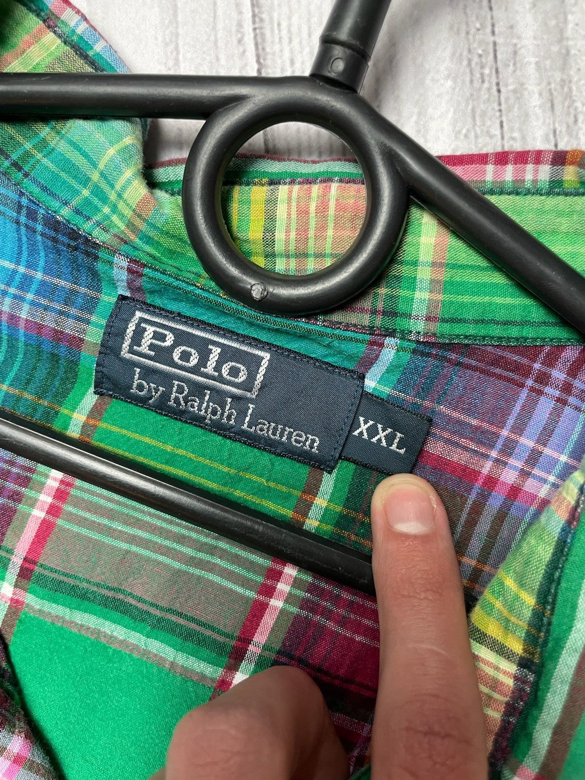 Polo Ralph Lauren Polo Ralph Lauren vintage plaid shirt size xxl Size US XXL / EU 58 / 5 - 3 Thumbnail