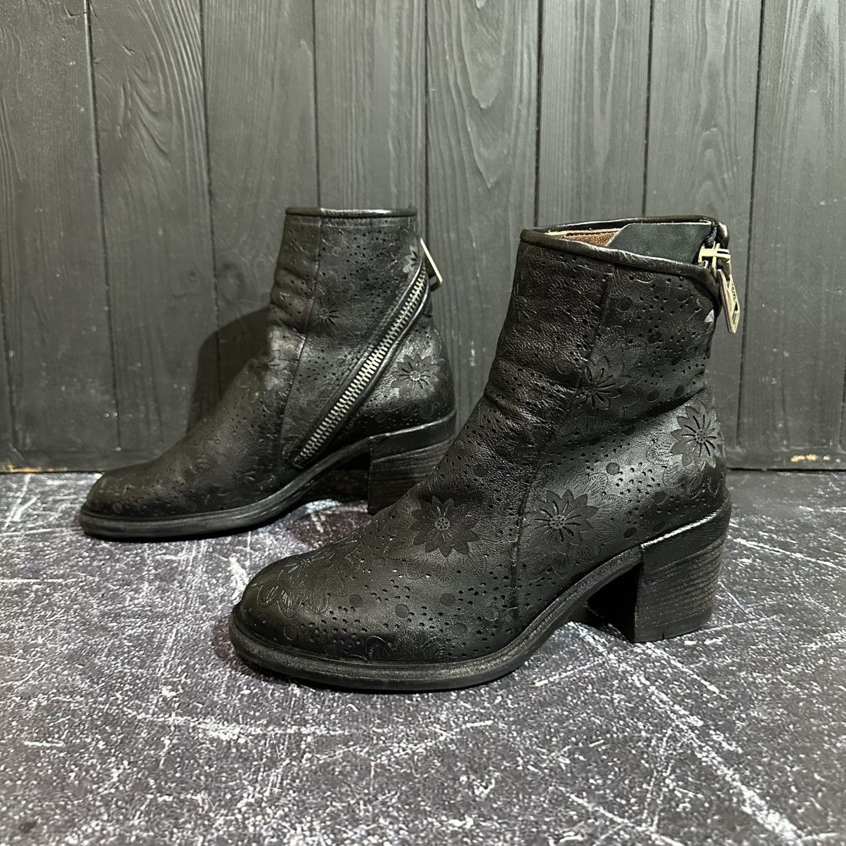 A.S 98 Airsteps Women’s Leather Boots 37eu 6.5-7us RickOwens