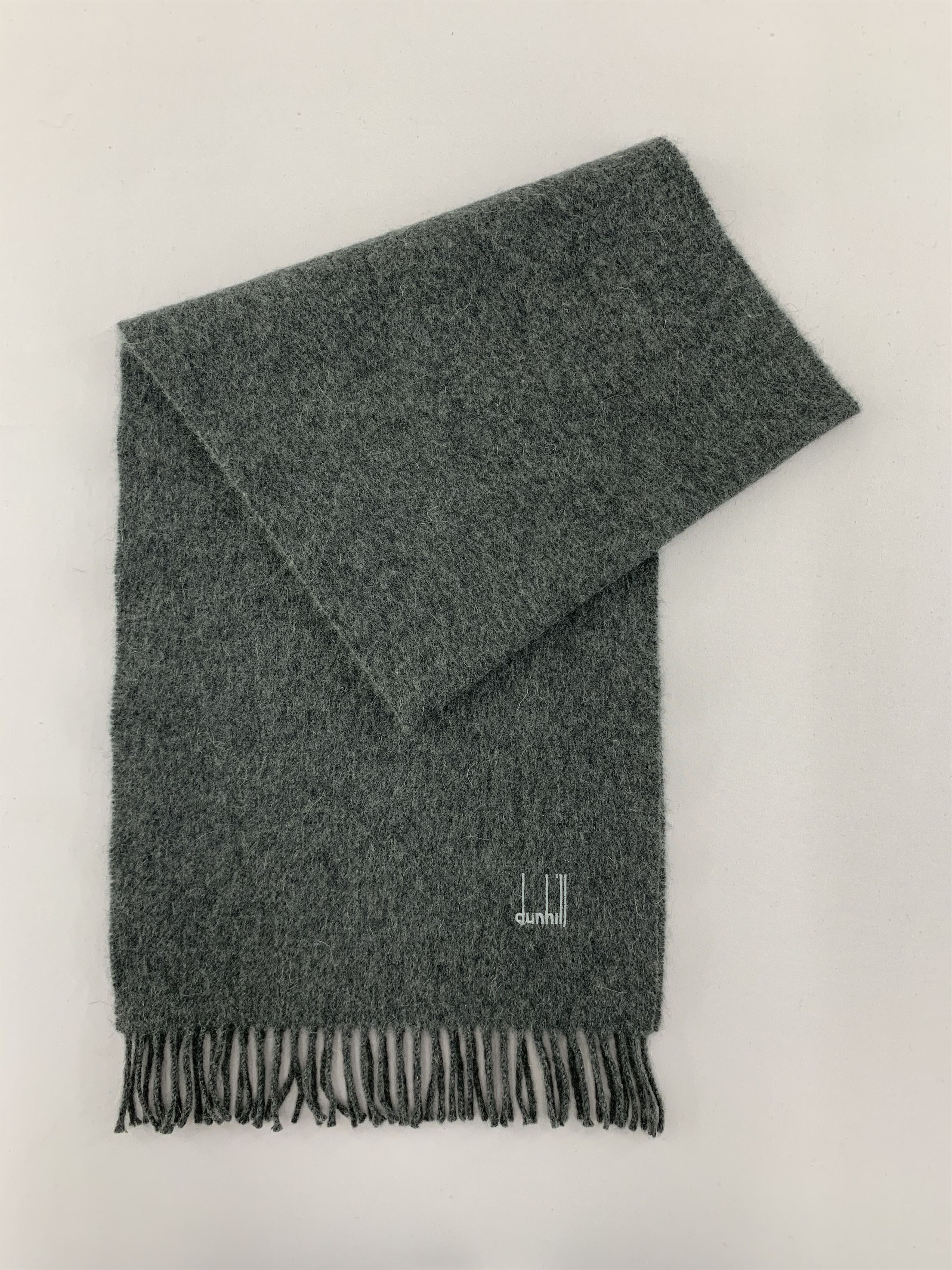 Alfred Dunhill Dunhill Scarf Cashmere Muffler Neck Wrap BL4422 Size ONE SIZE - 2 Thumbnail