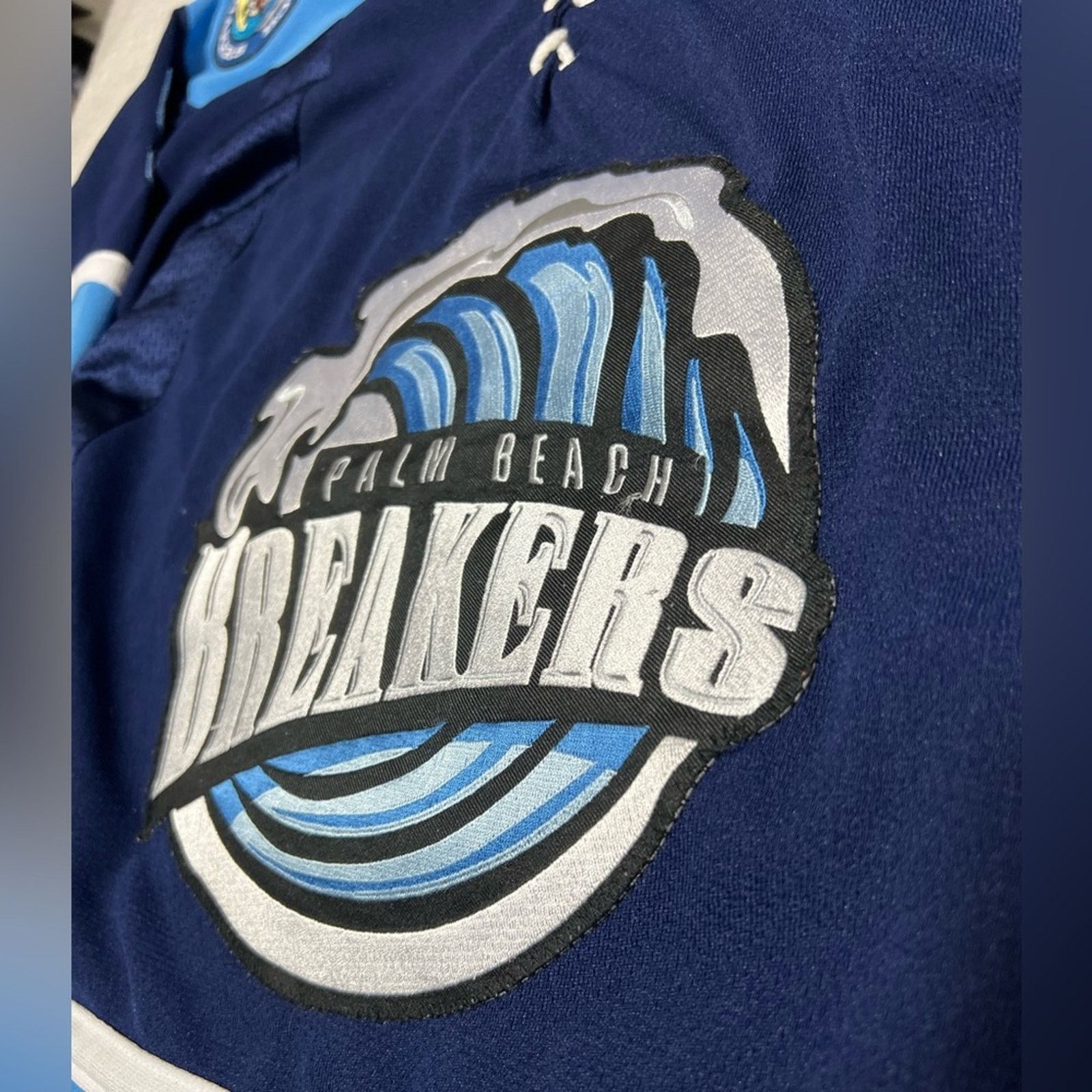 Ccm Athletic Knit Men's Hockey Jersey Guerra Palm Beach Breakers Size US M / EU 48-50 / 2 - 5 Thumbnail