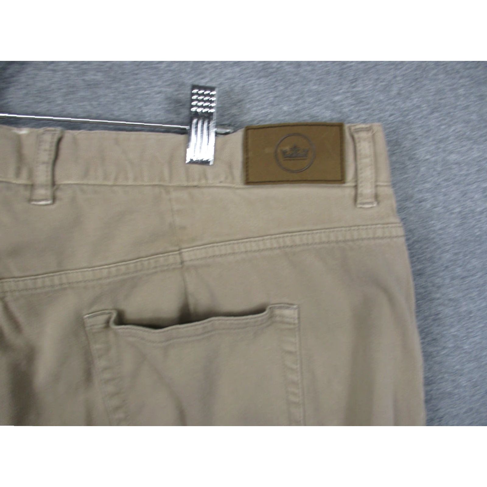 Peter Millar Peter Millar Crown Sport Pants Mens 40 Khaki Stretch Pocket Golf Twill Be Size US 40 / EU 56 - 5 Thumbnail