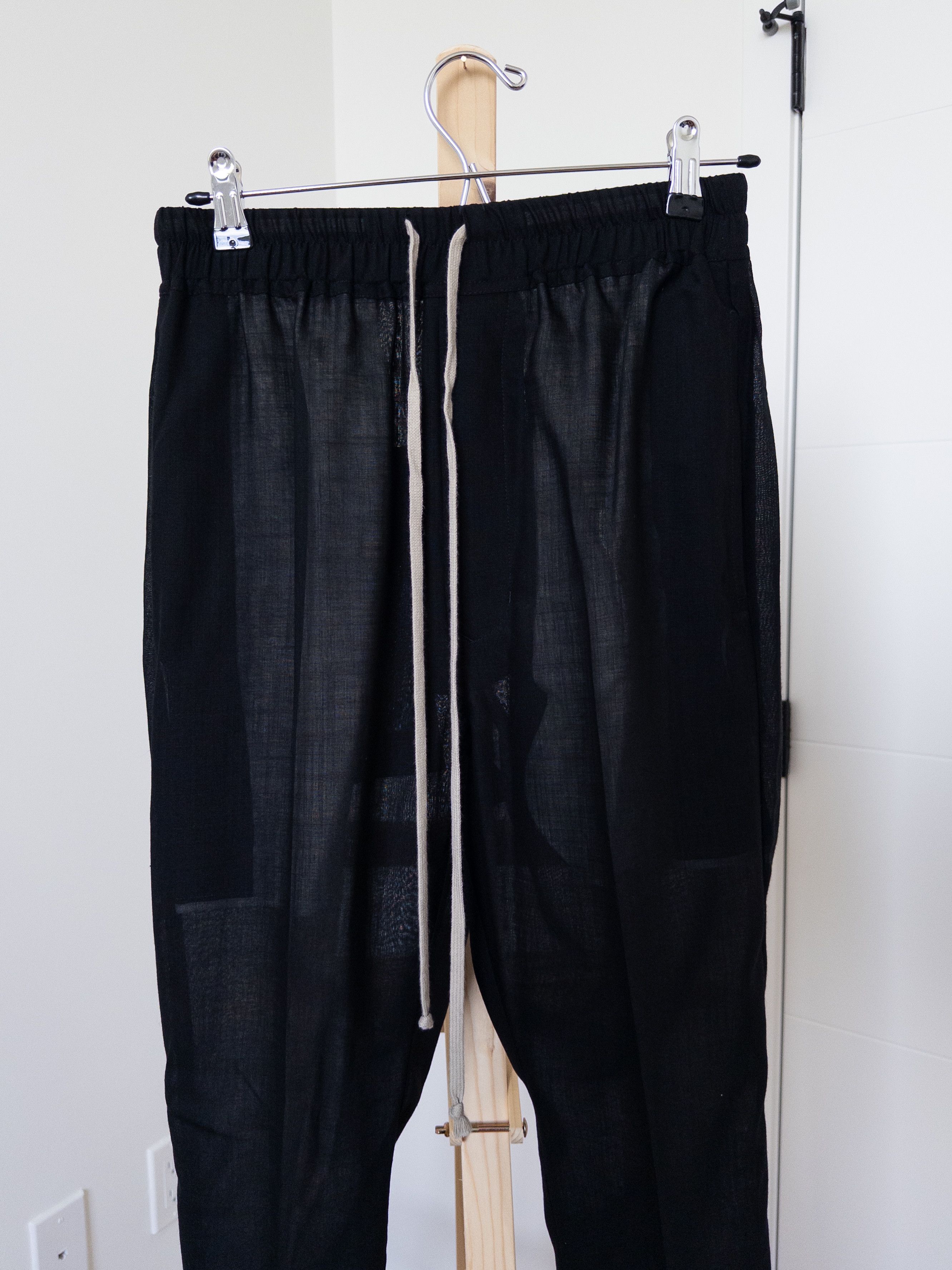 Rick Owens Rick Owens PHLEGETHON SS21 Sheer Pant Size US 30 / EU 46 - 2 Thumbnail