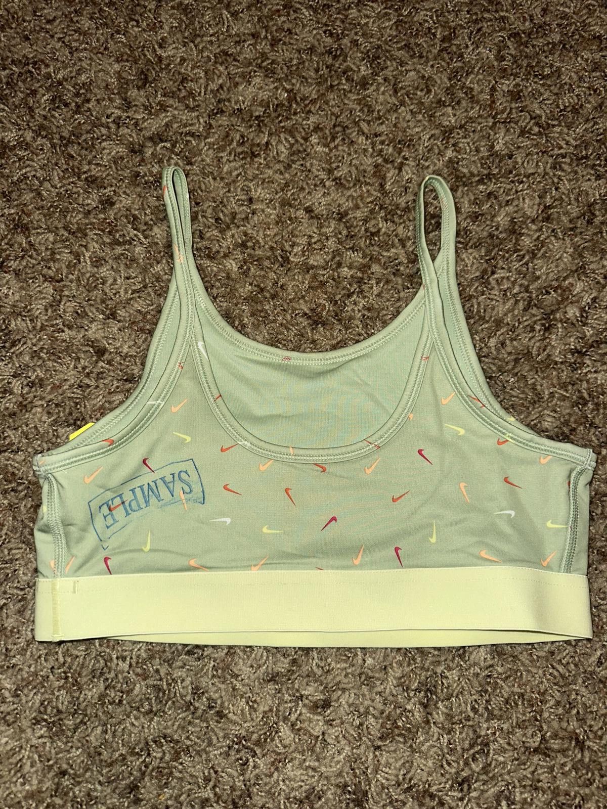 Nike Nike Big Kids (Girl’s) One Bra Logo Print Sports Bra Sample Size XXS / US 00 / IT 34 - 3 Thumbnail