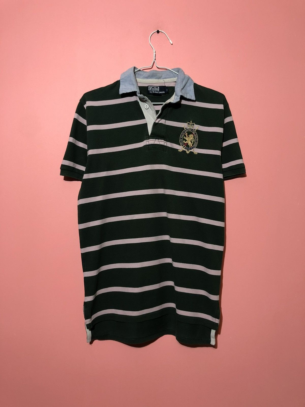 Polo Ralph Lauren × Vintage Polo Ralph Lauren vintage shirt quality goods striped Size US S / EU 44-46 / 1 - 1 Thumbnail