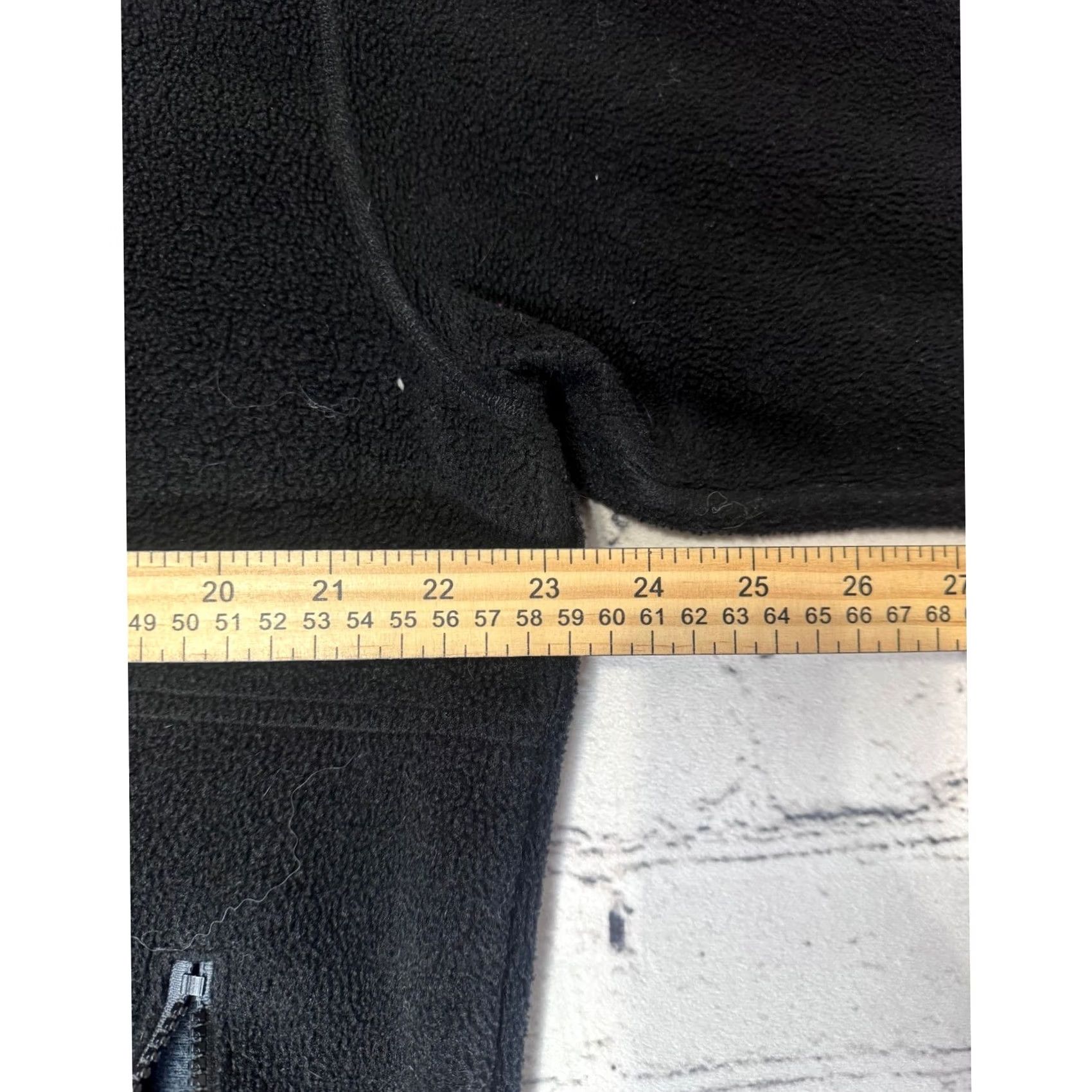 Vintage REI Men's Black Fleece Full Zip Jacket Outdoor Hiking Camping Large L Tall Size US L / EU 52-54 / 3 - 7 Thumbnail