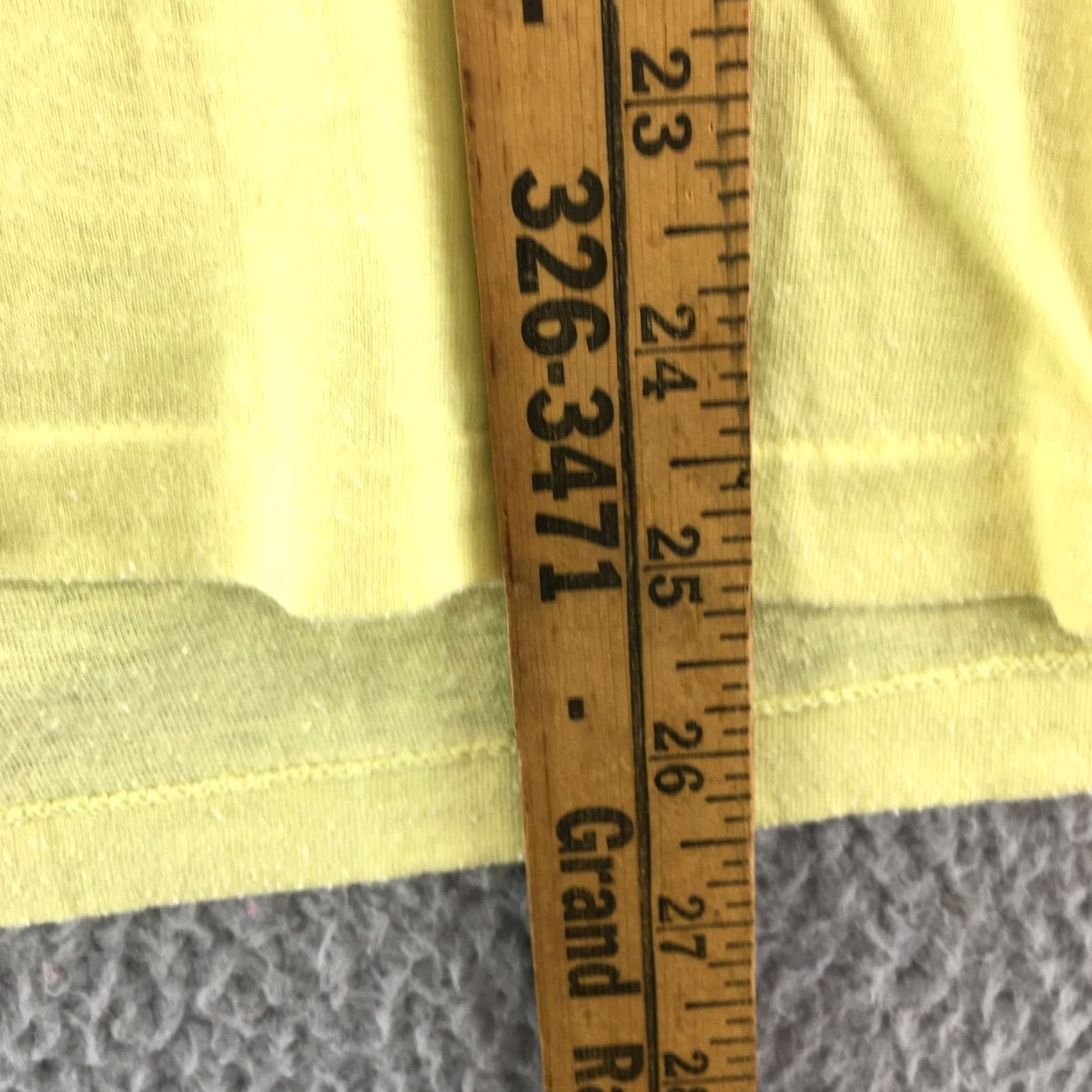 Vintage America Shirt Womens XL Yellow Fish Print Casual Crew Neck T-Shirt Size XL / US 12-14 / IT 48-50 - 5 Thumbnail