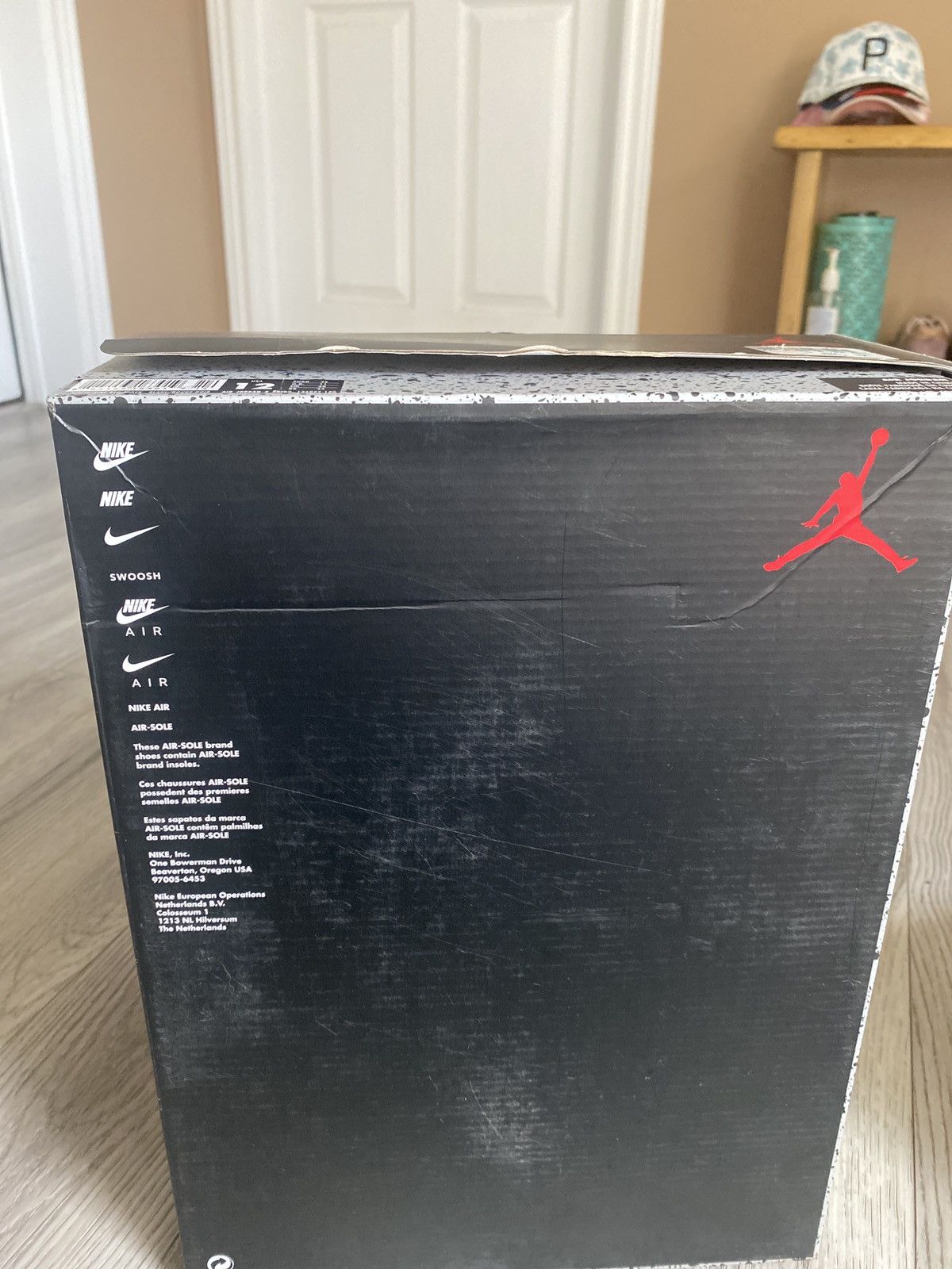 Jordan Brand × Nike Jordan 5 fire reds black toung. (2013 edition) Size US 12 / EU 45 - 3 Thumbnail