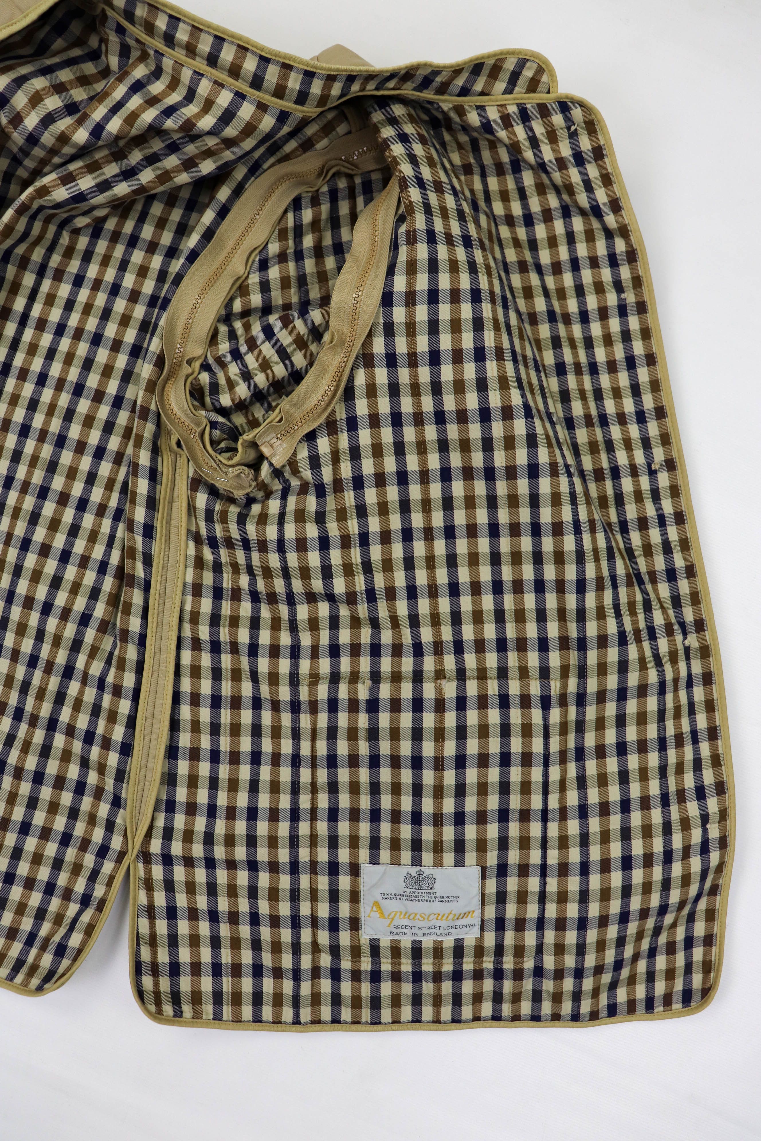 Aquascutum Aquascutum Vintage Checkered Liner Quilted Coat Jacket/Vest Size XL / US 12-14 / IT 48-50 - 15 Thumbnail