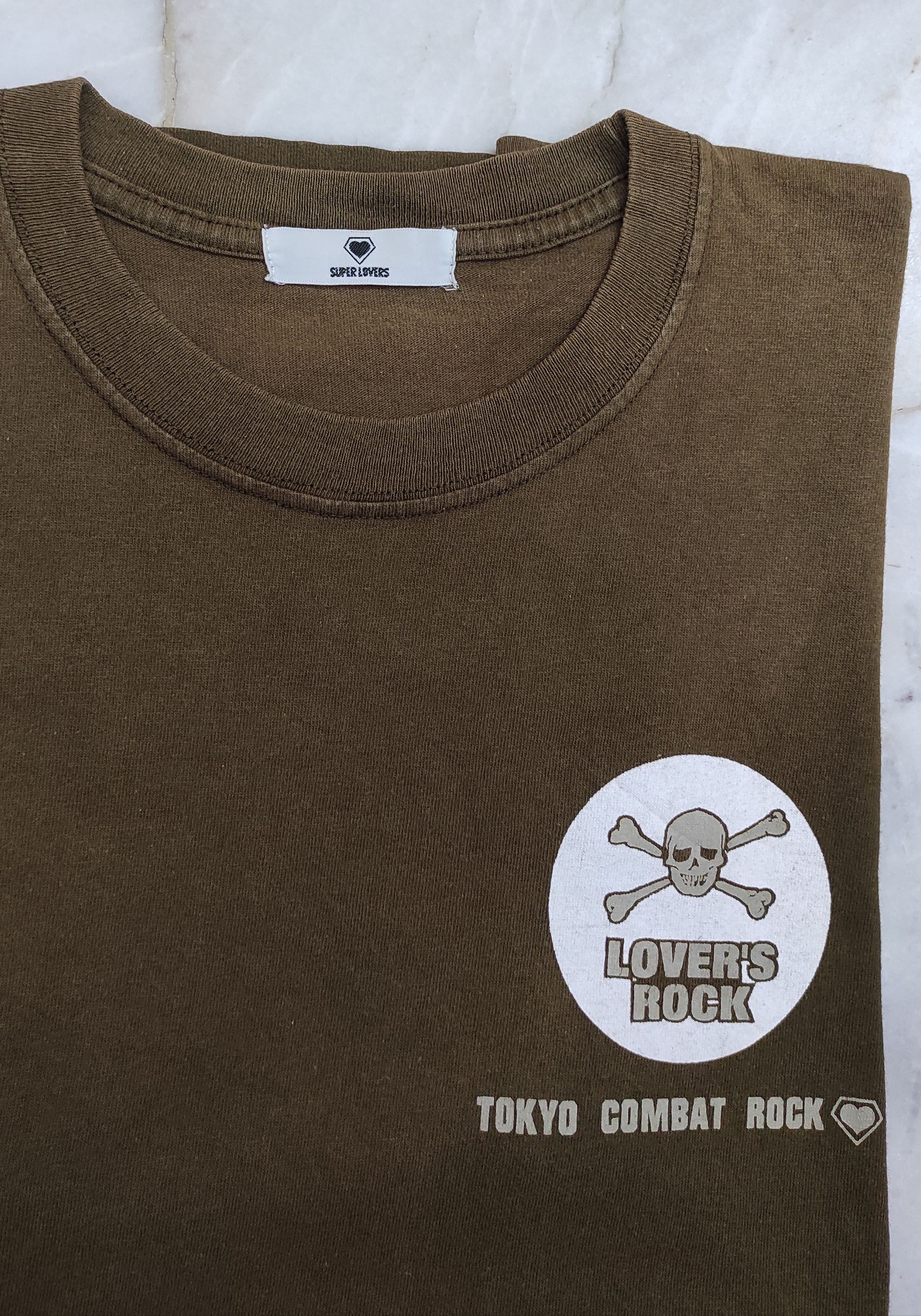 Japanese Brand Archive 90's TOKYO COMBAT ROCK Sun Faded Tee USA Size US M / EU 48-50 / 2 - 6 Thumbnail