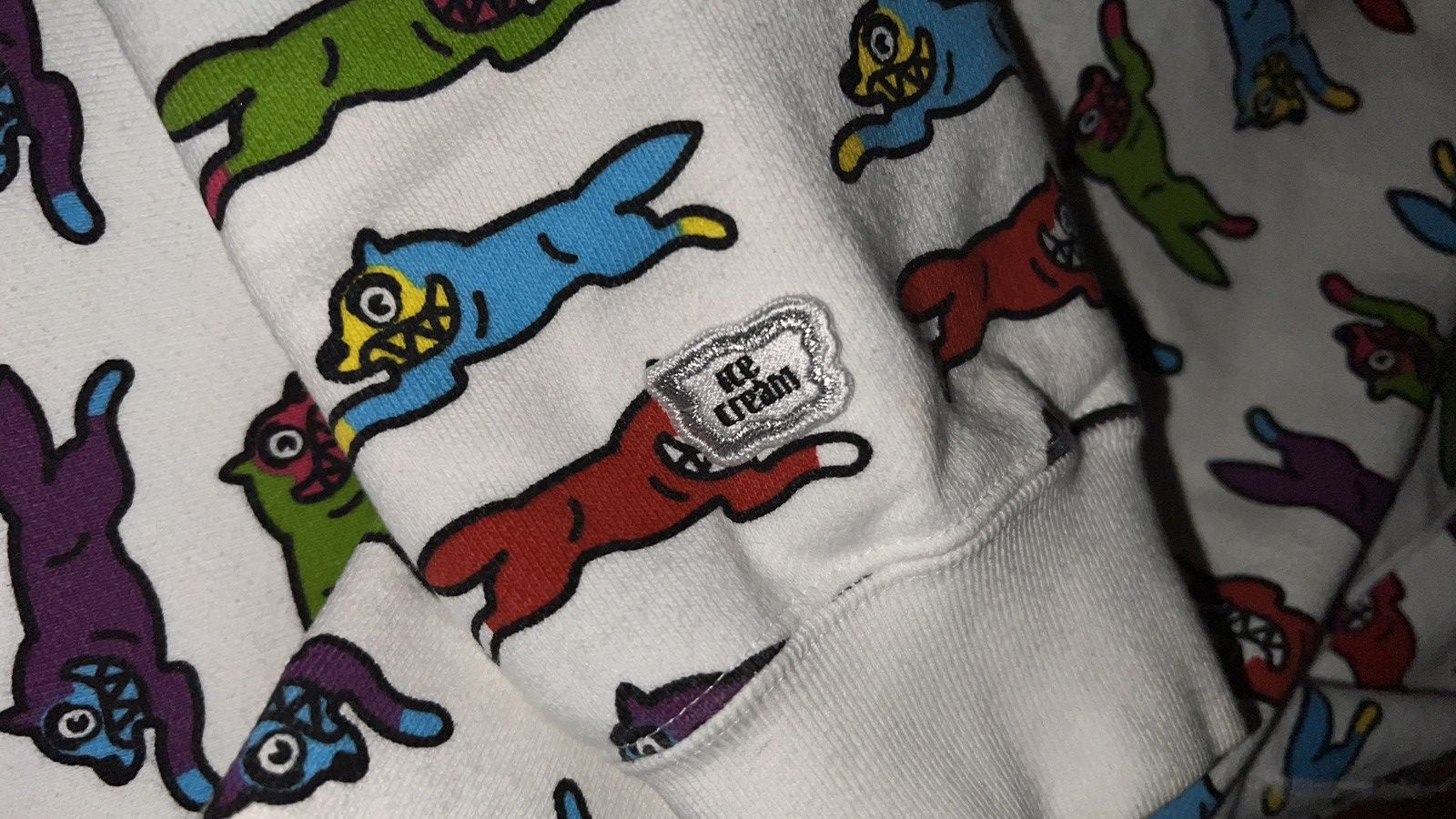 Billionaire Boys Club × Icecream × Vintage Running Dog Full Zip Hoodie Size US M / EU 48-50 / 2 - 8 Thumbnail