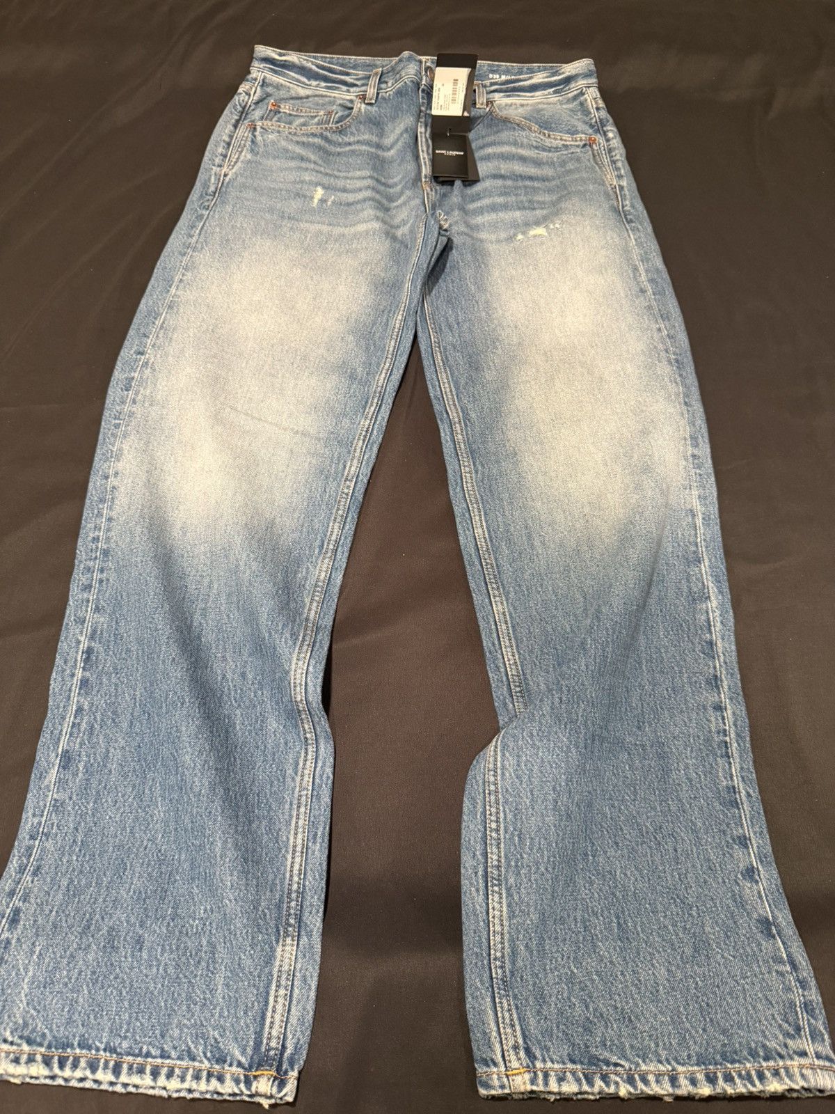 Saint Laurent Paris Saint Laurent men’s oversized baggy jeans. 33/XL. $1050 Size US 33 - 2 Thumbnail