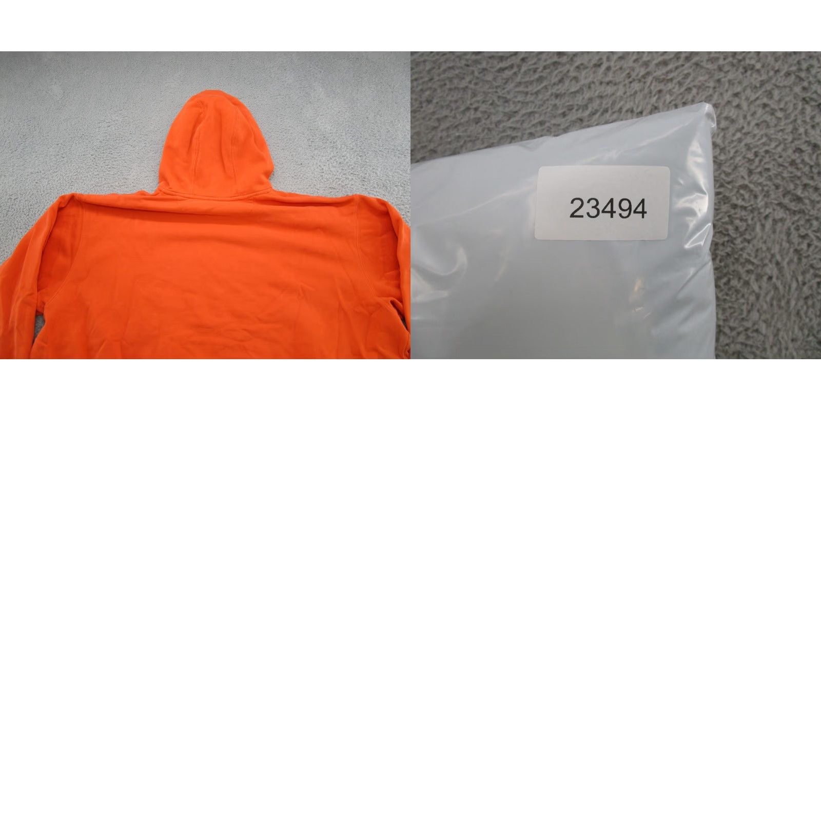 Nike VINTAGE Nike Spell Out Hoodie Swoosh Sweatshirt Orange Men's 3XL Read Size US XXL / EU 58 / 5 - 9 Thumbnail