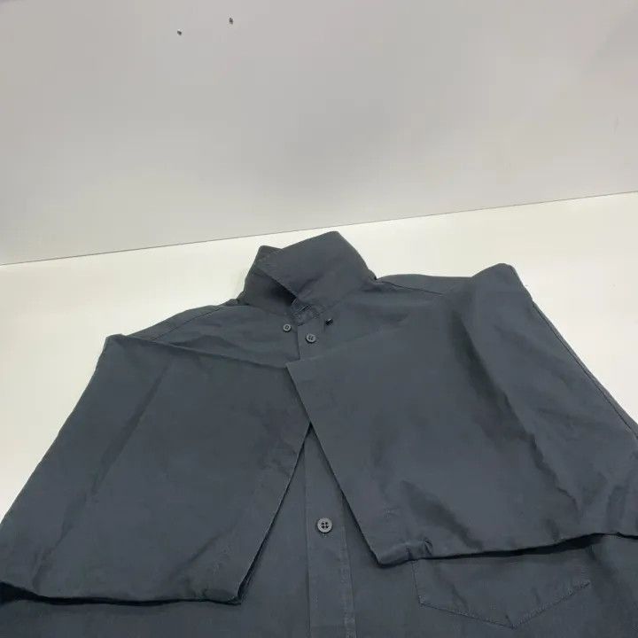 Other Balenciaga Balenciaga Black Short Sleeve Shirt for Men -25 Size US M / EU 48-50 / 2 - 6 Thumbnail