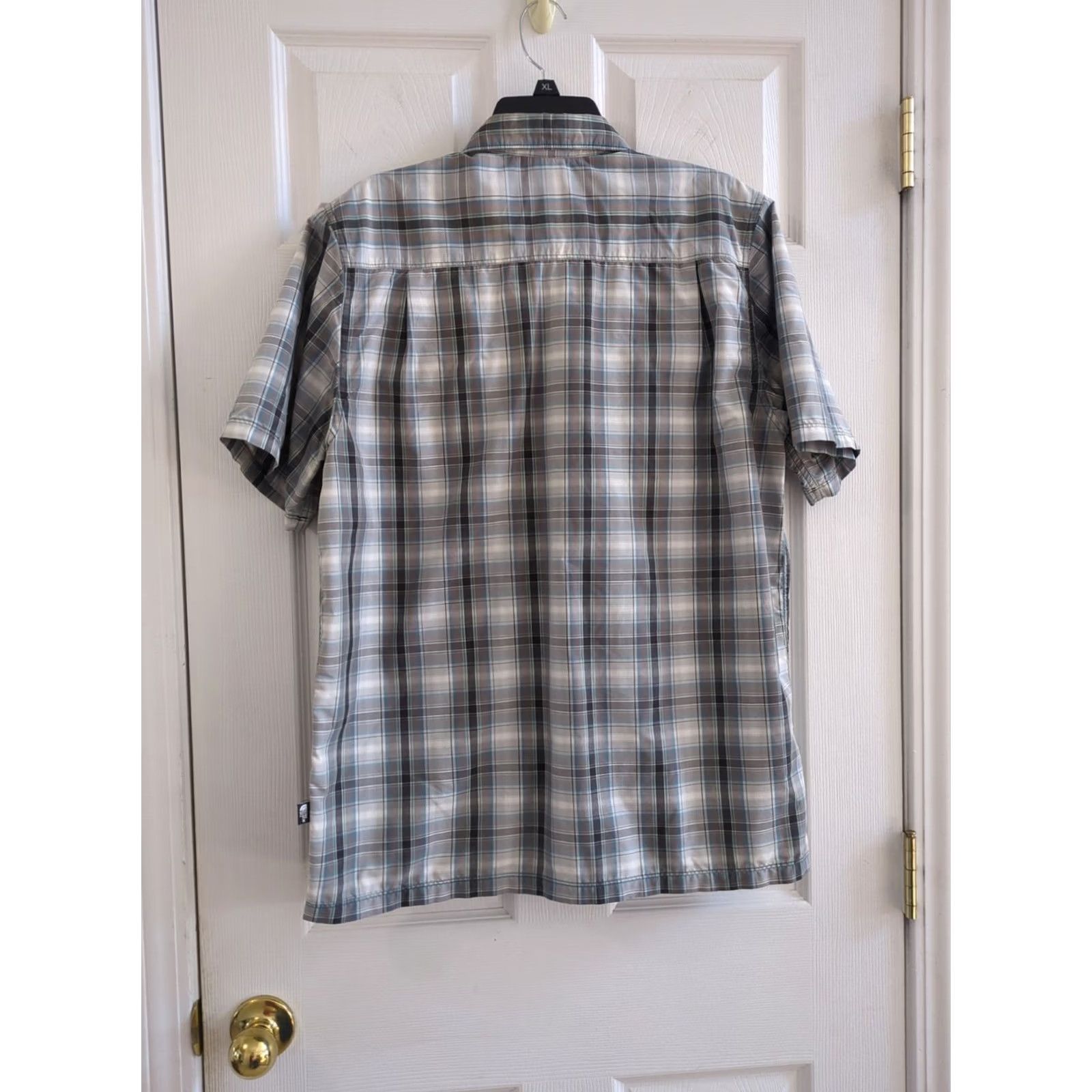 The North Face The North Face Shirt Mens M Gray Plaid Short Sleeve Button Up Casual Pocket Size US M / EU 48-50 / 2 - 4 Thumbnail