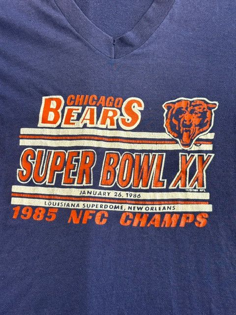 NFL Vintage NFL Chicago Bears T-shirt Super Bowl XX 1986 Tee - S Size US S / EU 44-46 / 1 - 3 Thumbnail