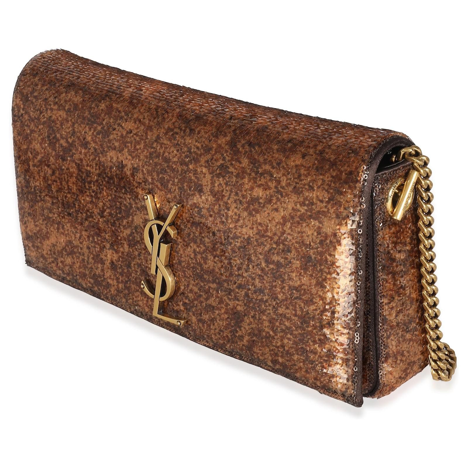 Saint Laurent Paris o1s1wg110925 Size:OS / Shoulder Bag in Brown Size ONE SIZE - 3 Thumbnail