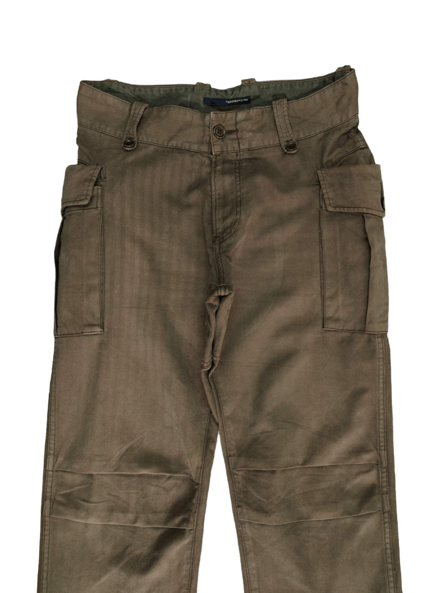 Tomorrowland Tomorrowland Japan Hbt Side Cargo Pants WWII Inspired 60s Size US 31 - 2 Thumbnail