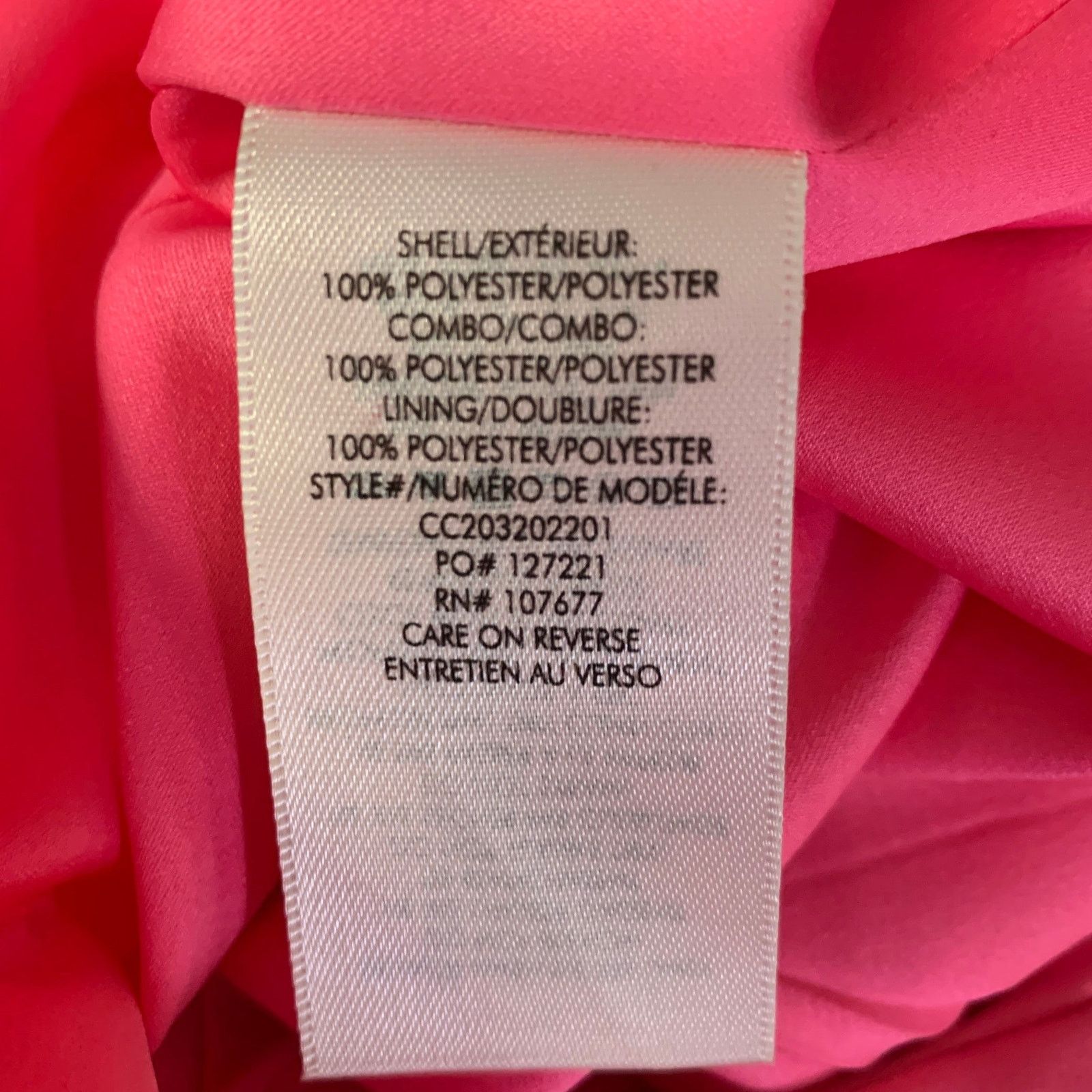 Alice + Olivia ALICE + OLIVIA Size 4 Pink Polyester Peak Lapel Jacket Size S / US 4 / IT 40 - 5 Thumbnail
