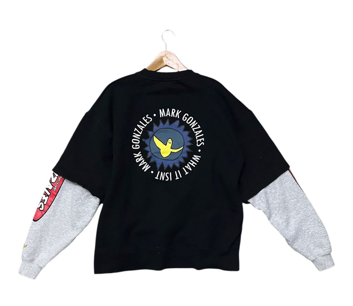 Welcome Skateboards Mark Gonzales what is isnt pullover sweatshirt Size US M / EU 48-50 / 2 - 1 Thumbnail
