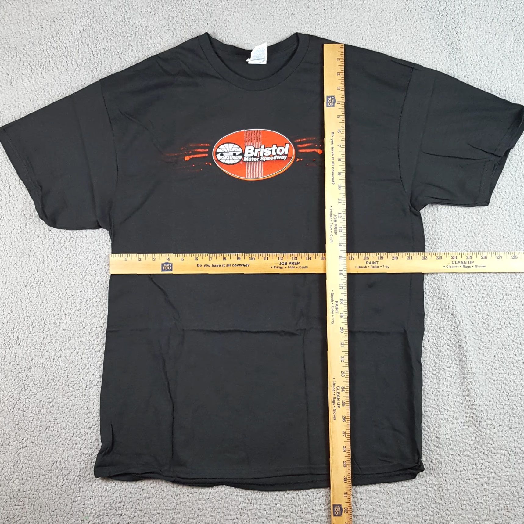 Delta VINTAGE NASCAR Bristol Thunder Valley Shirt Adult XL Black T Shirt 90s Retro Car Racing Delta Embroidered Logo Mens Size US XL / EU 56 / 4 - 6 Thumbnail