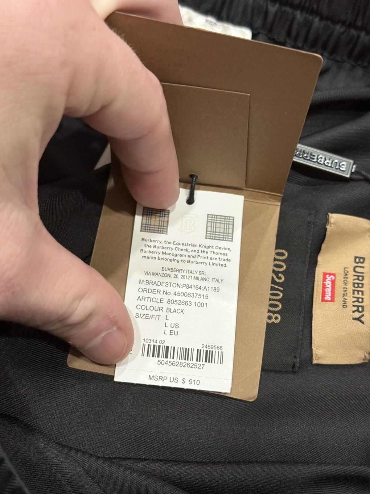 Burberry × Supreme Supreme Burberry Silk Shorts (1 of 8) Size US 34 / EU 50 - 13 Thumbnail