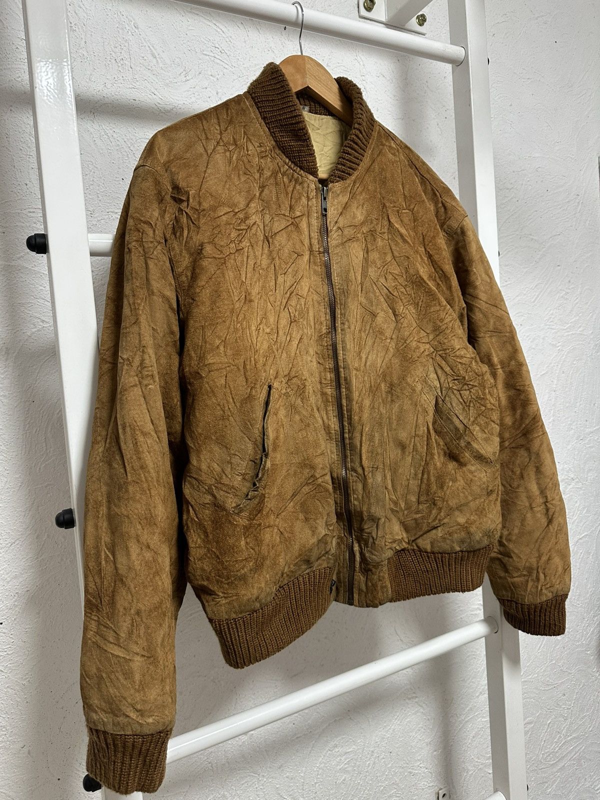 Levi's Levi’s Vintage Leather Bomber Jacket Size S 90s Size US S / EU 44-46 / 1 - 3 Thumbnail