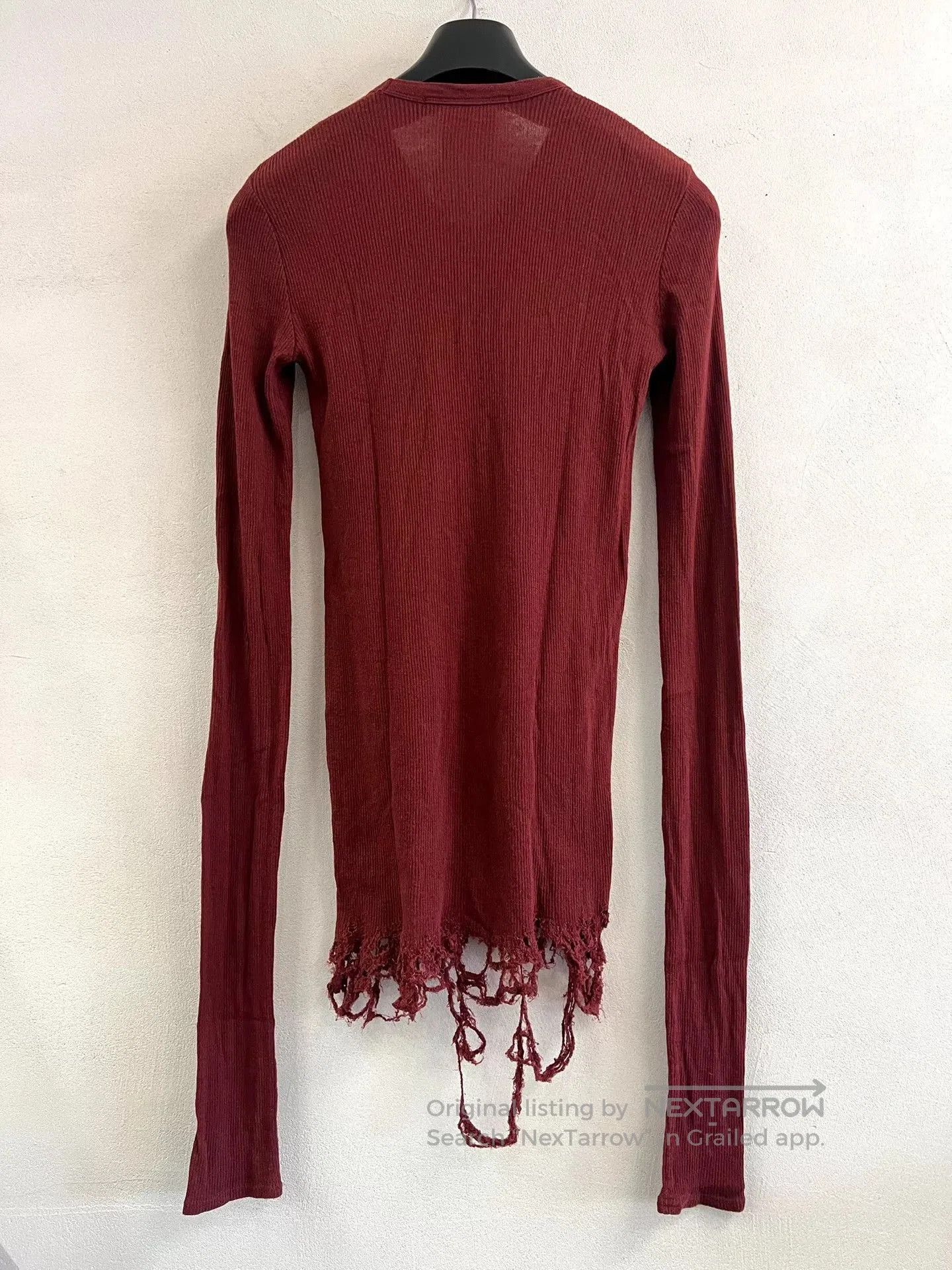 Julius Julius 7 Red Fringe Tank Top. Size XS / US 0-2 / IT 36-38 - 2 Thumbnail